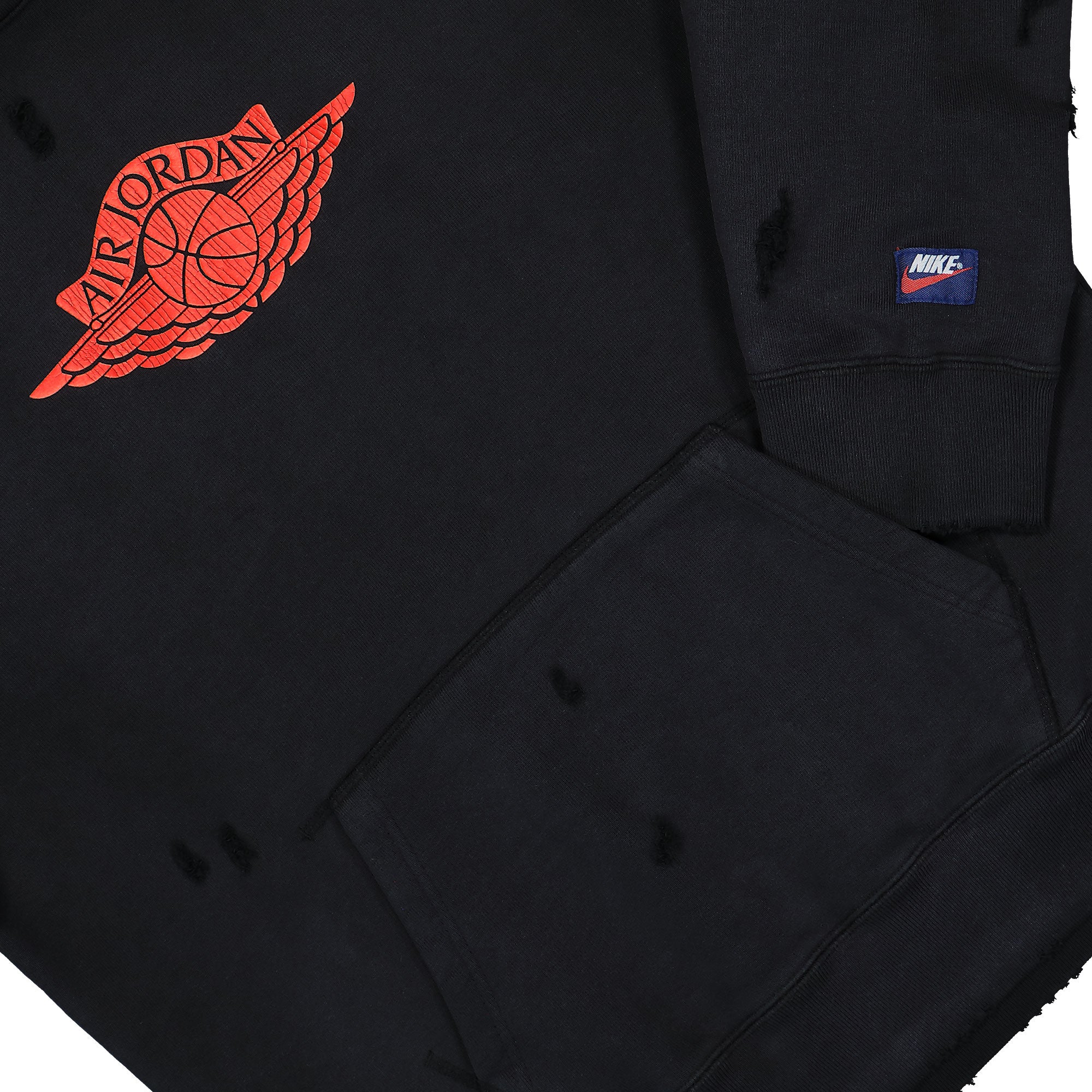 Jordan Rare Air Fleece Hoodie Black Hoodies Detailfoto | Overkill