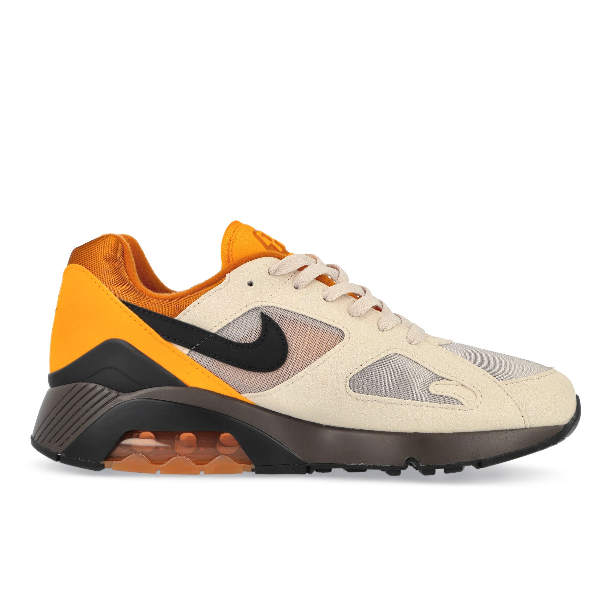 Nike Air 180 Light Orewood Brown / Black College Grey Low Top Sneakers Silhouette | Overkill