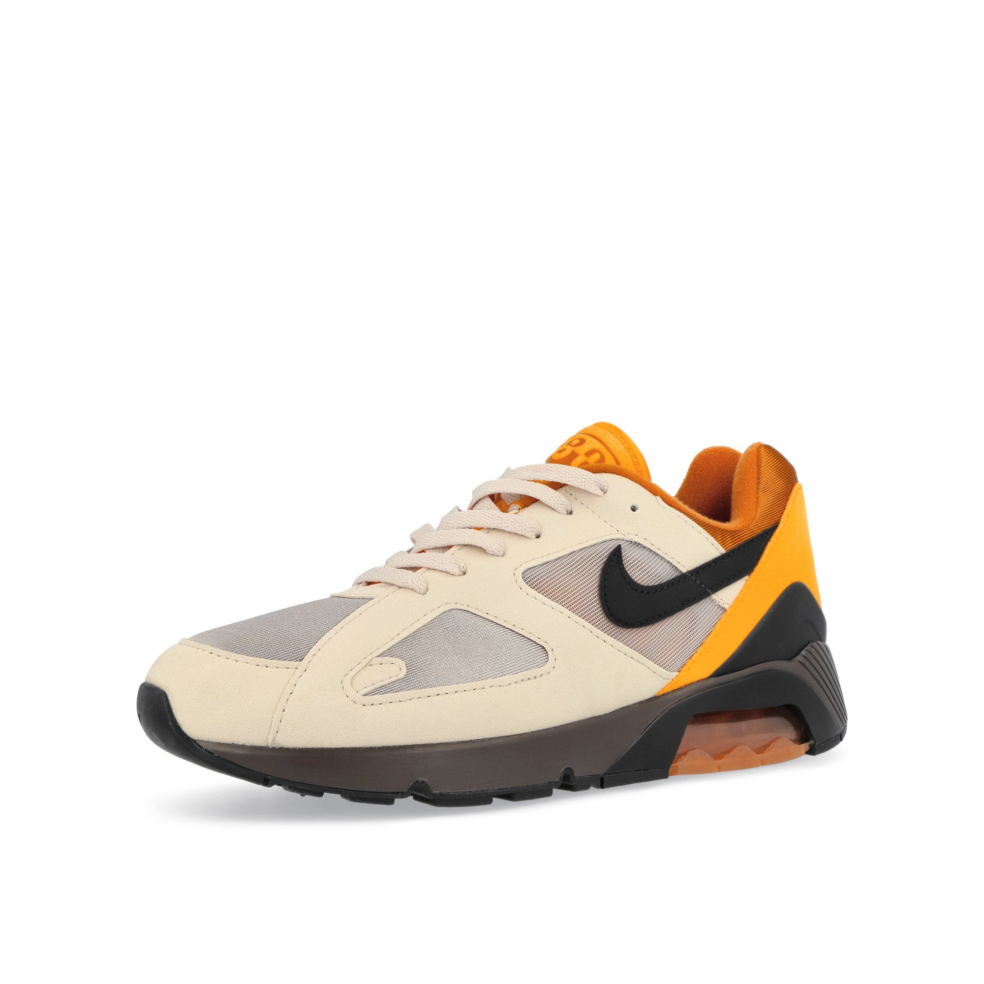 Nike Air 180 Light Orewood Brown / Black College Grey Low Top Sneakers Close Up | Overkill