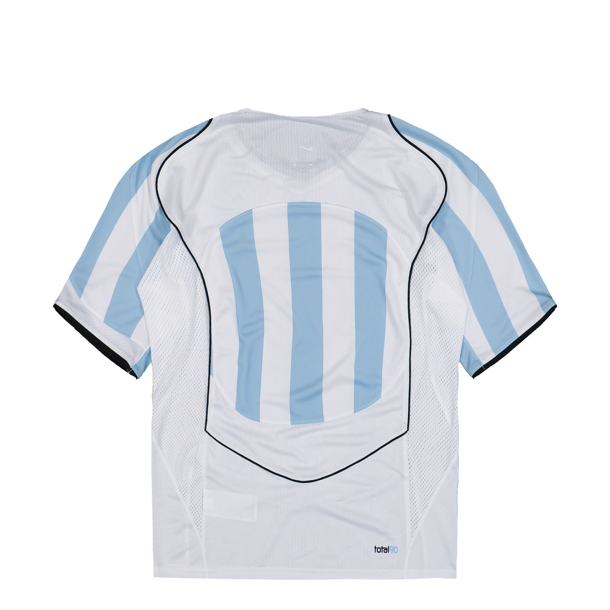 Nike T90 Dri-Fit Energy Jersey Psychic Blue / White / Black / Black Football Jersey IB4214 422 Close-up | Overkill