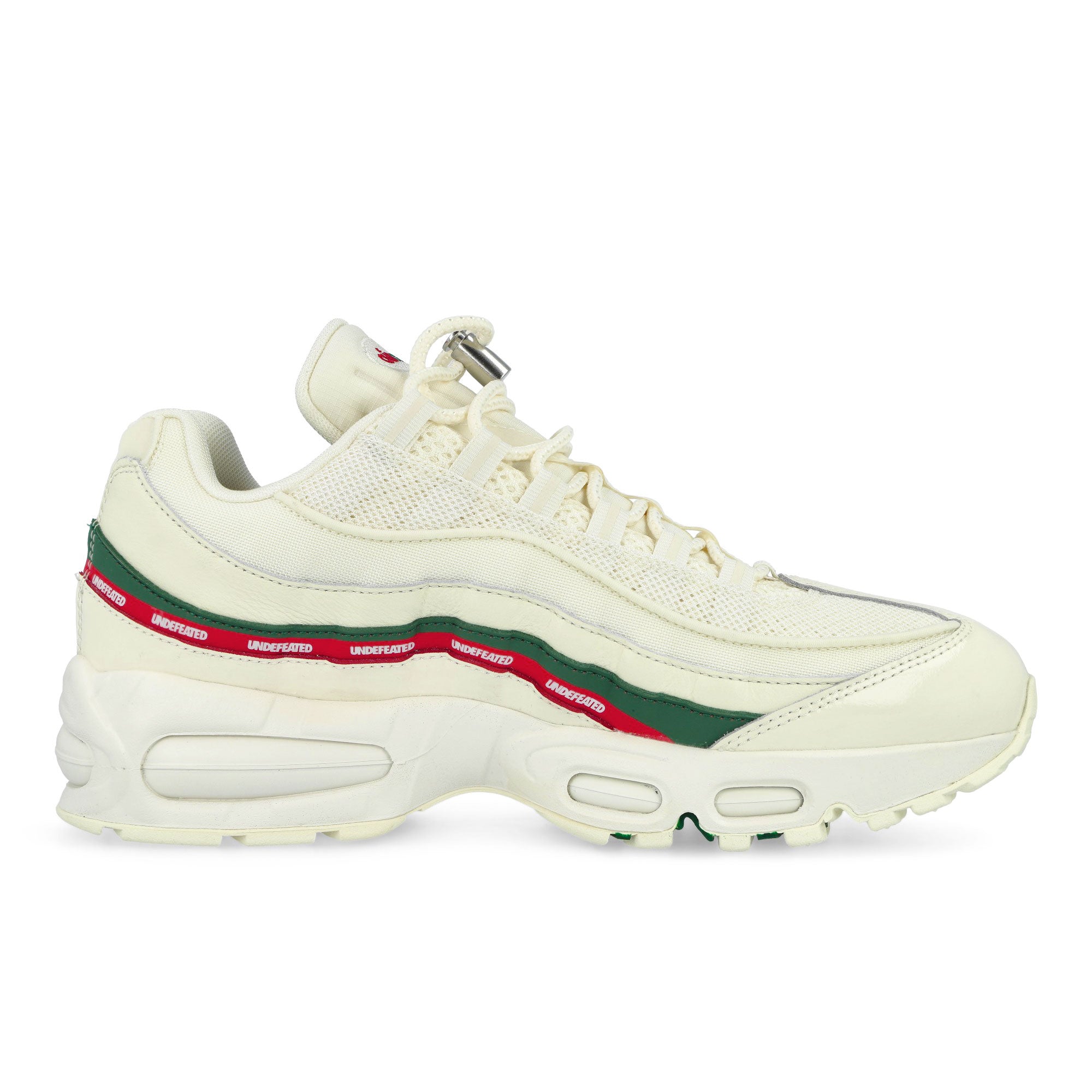 Nike Air Max 95 SP Sail / Metallic Silver - Gorge Green Low Top Sneakers IB4453 100 Silhouette | Overkill