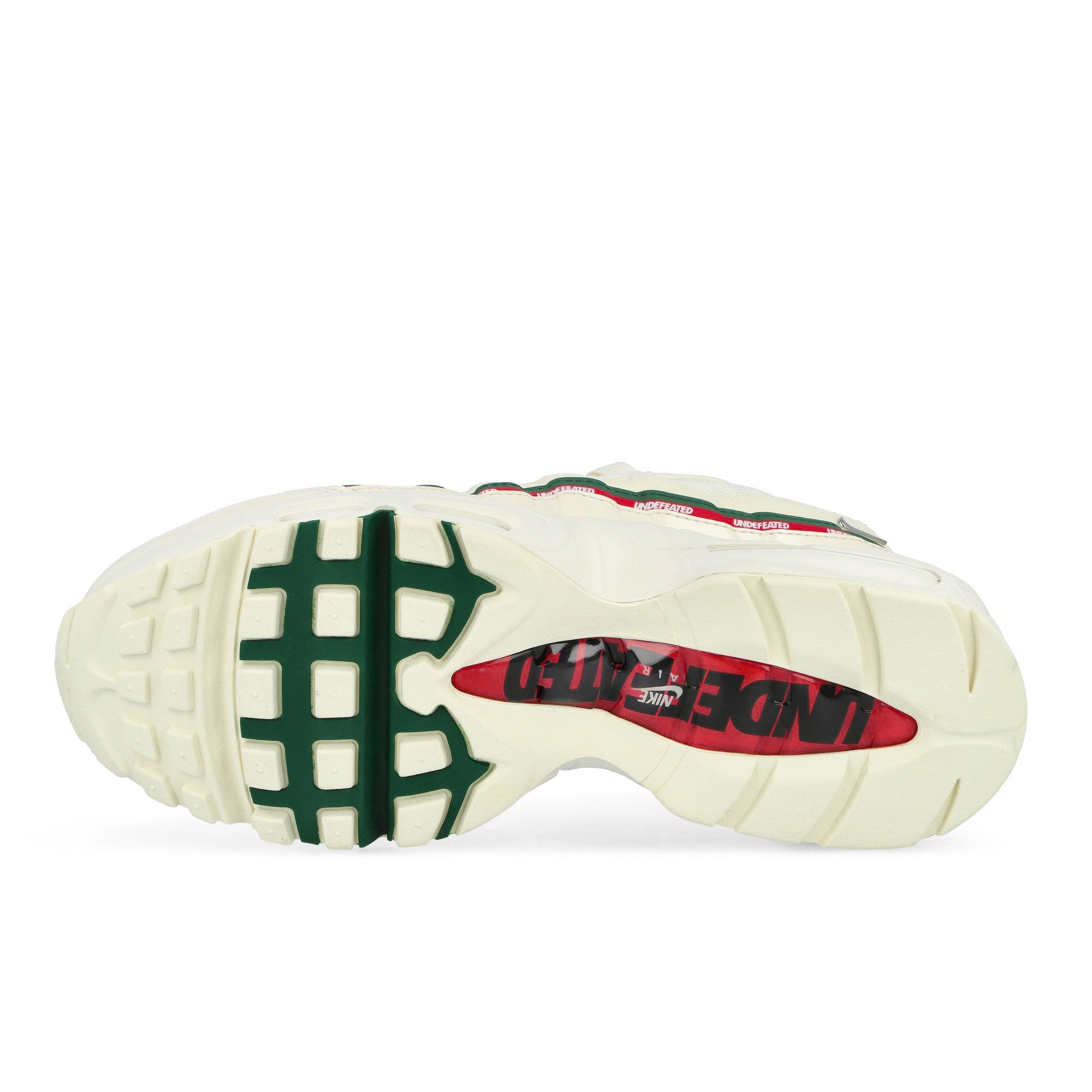 Nike Air Max 95 SP Sail / Metallic Silver - Gorge Green Low Top Sneakers IB4453 100 Detail View 1 | Overkill