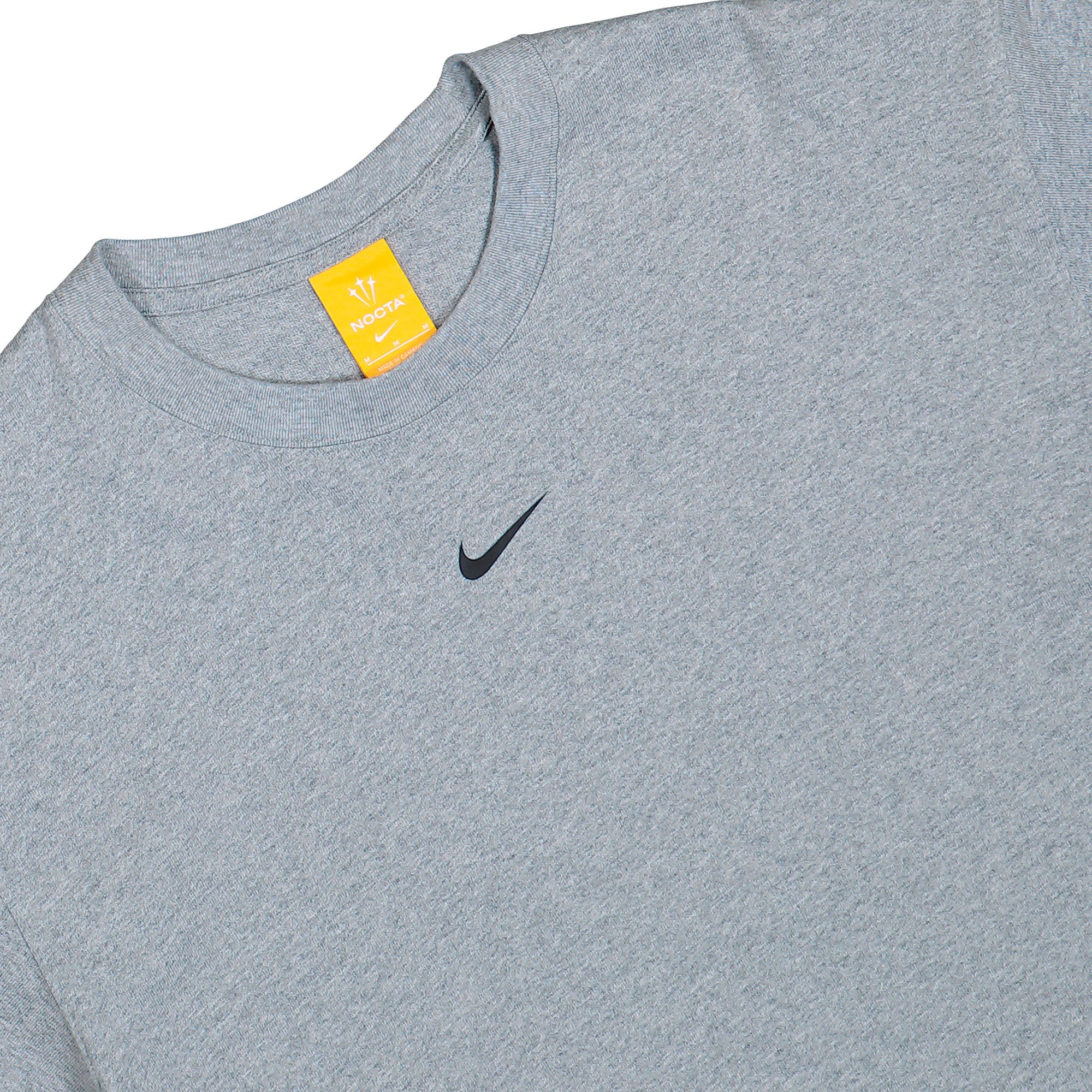 NOCTA x Nike CS SS Tee Dark Grey Heather / Black T-Shirt IB5673 063 Detailfoto | Overkill