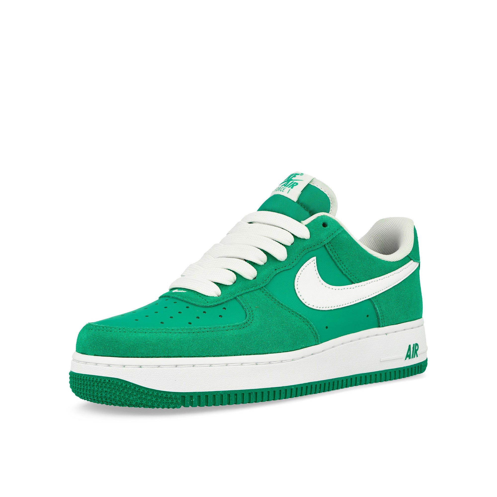 Nike Air Force 1 '07 LV8 Stadium Green / White - Stadium Green Low Top Sneakers Close Up | Overkill