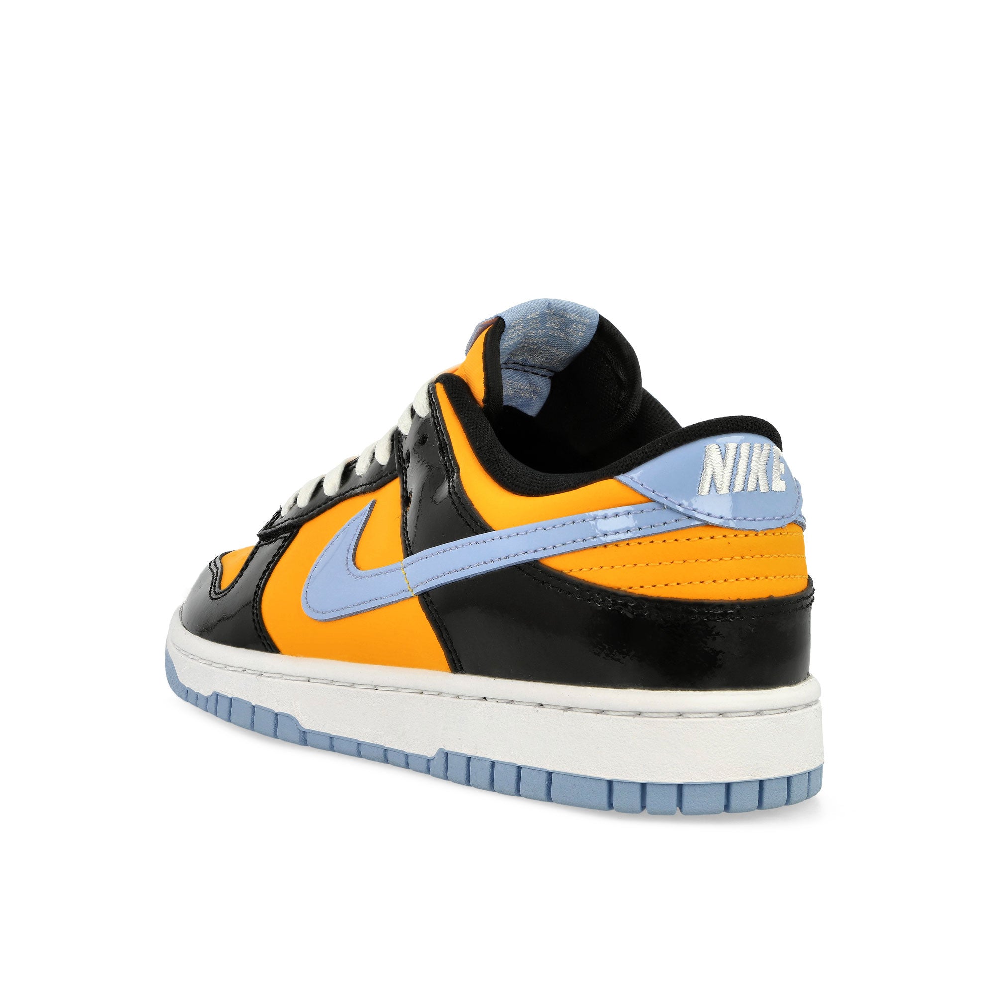 Nike Dunk Low Retro SE Black / Aluminum - Laser Orange - White Low Top Sneakers Material | Overkill