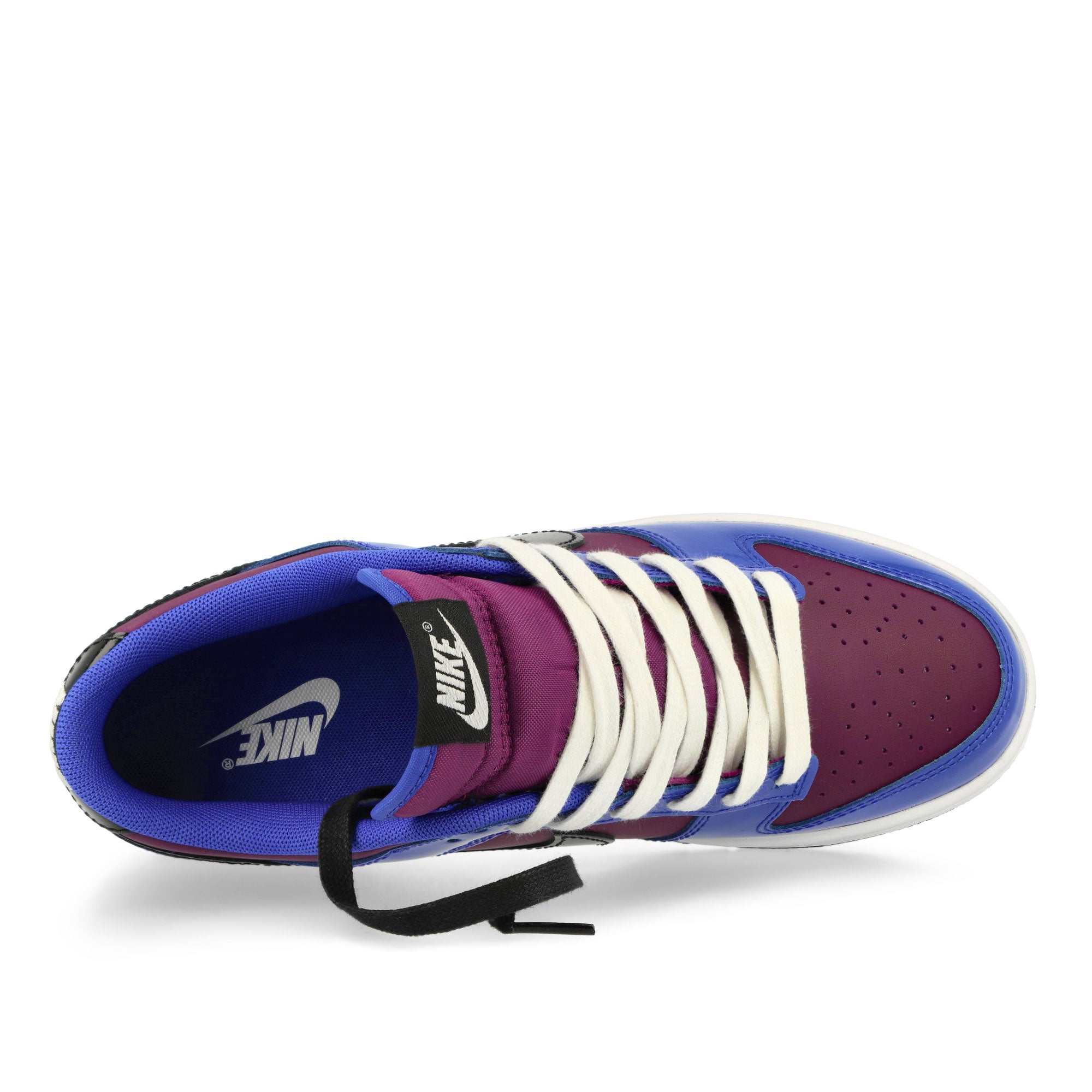 Nike Dunk Low Retro SE Paramount Blue / Black - Viotech - White Low Top Sneakers Detailfoto | Overkill