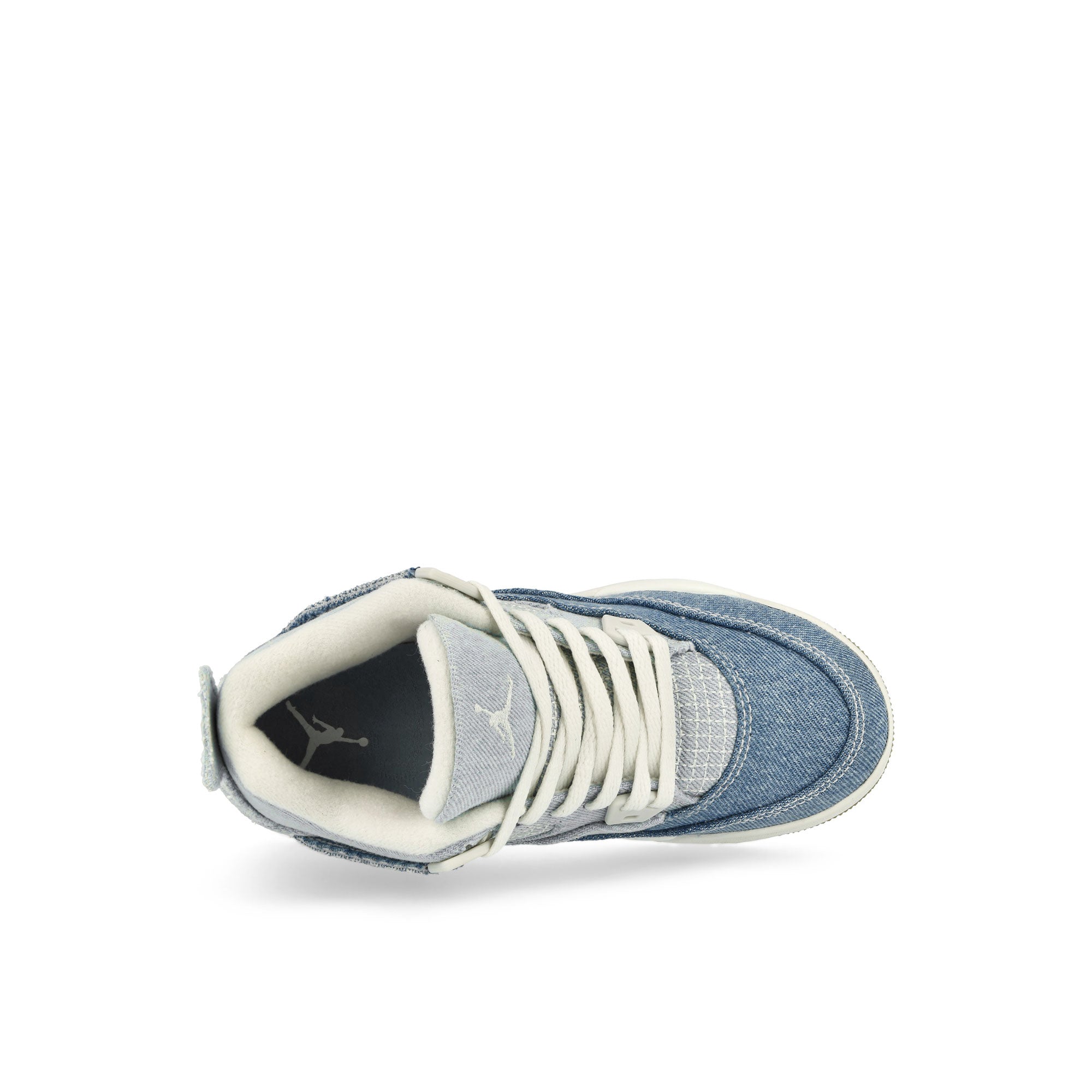 Jordan 4 Retro PS TEX Denim Worn Blue Sail / Worn Blue - Metallic Gold High Top Sneakers IB6715 100 Detailfoto | Overkill