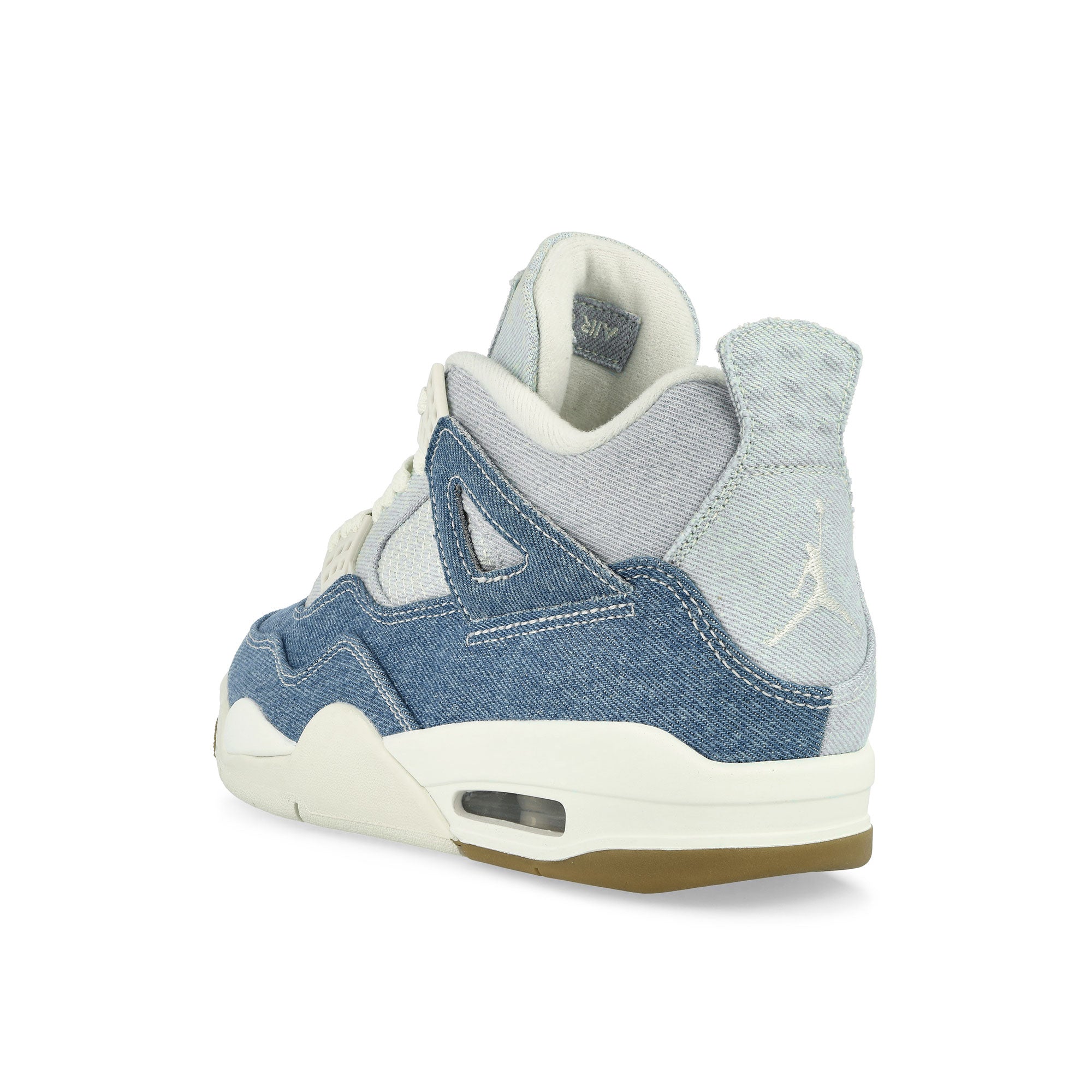 Jordan Wmns Air Jordan 4 Retro TEX Denim Worn Blue Sail / Sail - Gum Light Brown - Worn Blue High Top Sneakers IB6716 100 Material | Overkill