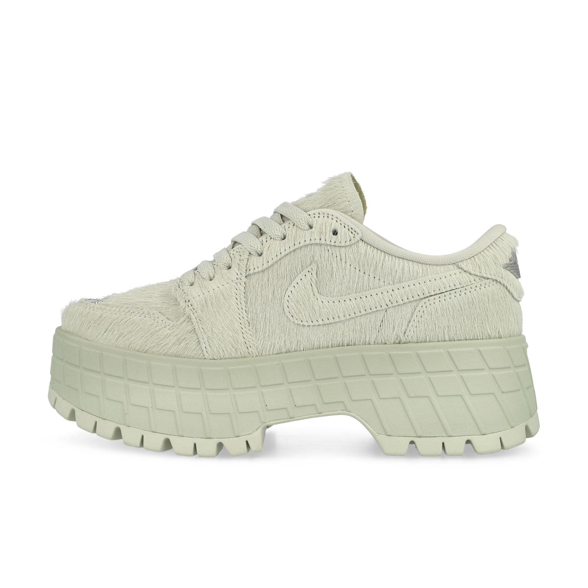 Jordan W Air Jordan 1 Brooklyn Low Light Bone / Metallic Silver Low Top Sneakers IB7210 001 | Overkill