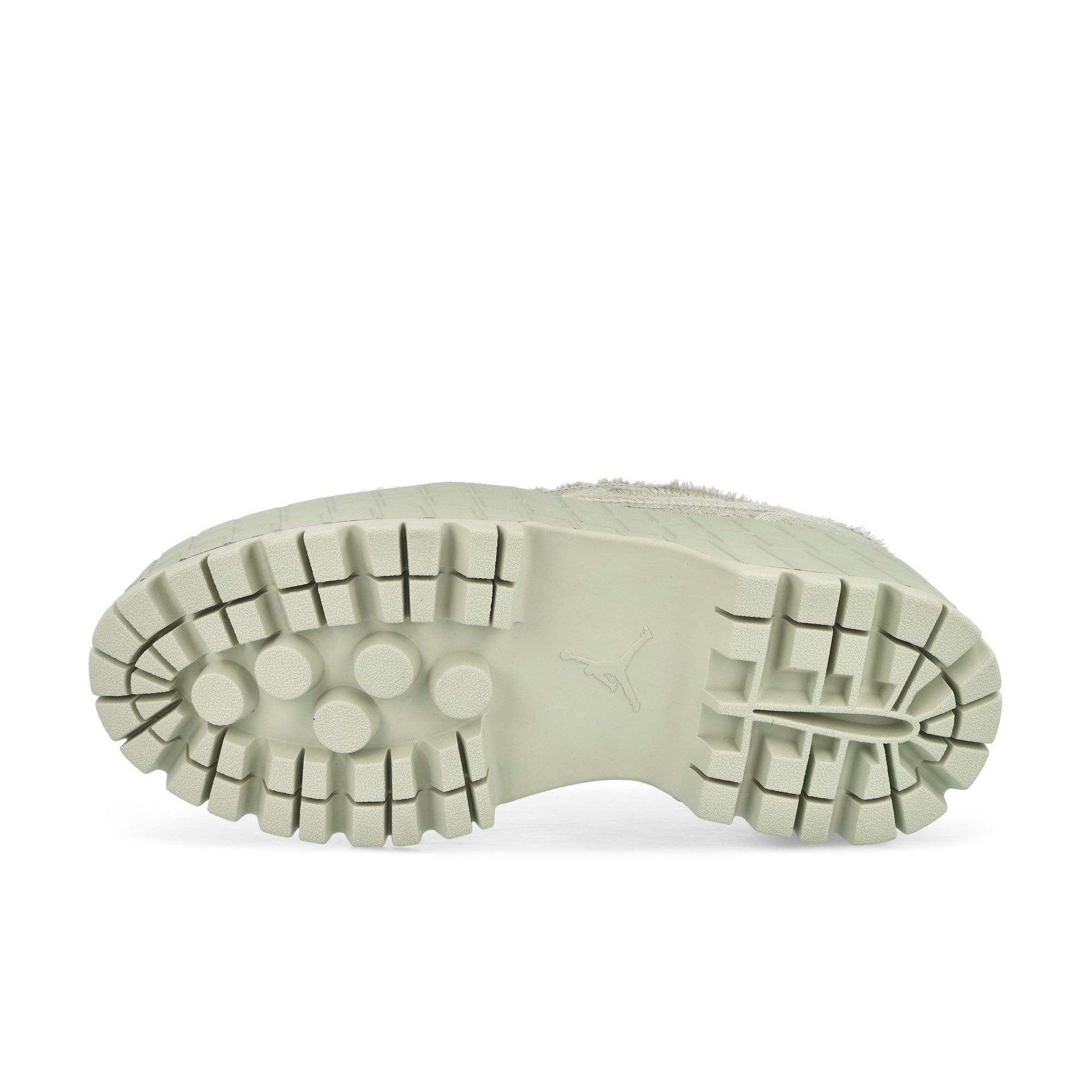 Jordan W Air Jordan 1 Brooklyn Low Light Bone / Metallic Silver Low Top Sneakers Detail View 1 | Overkill