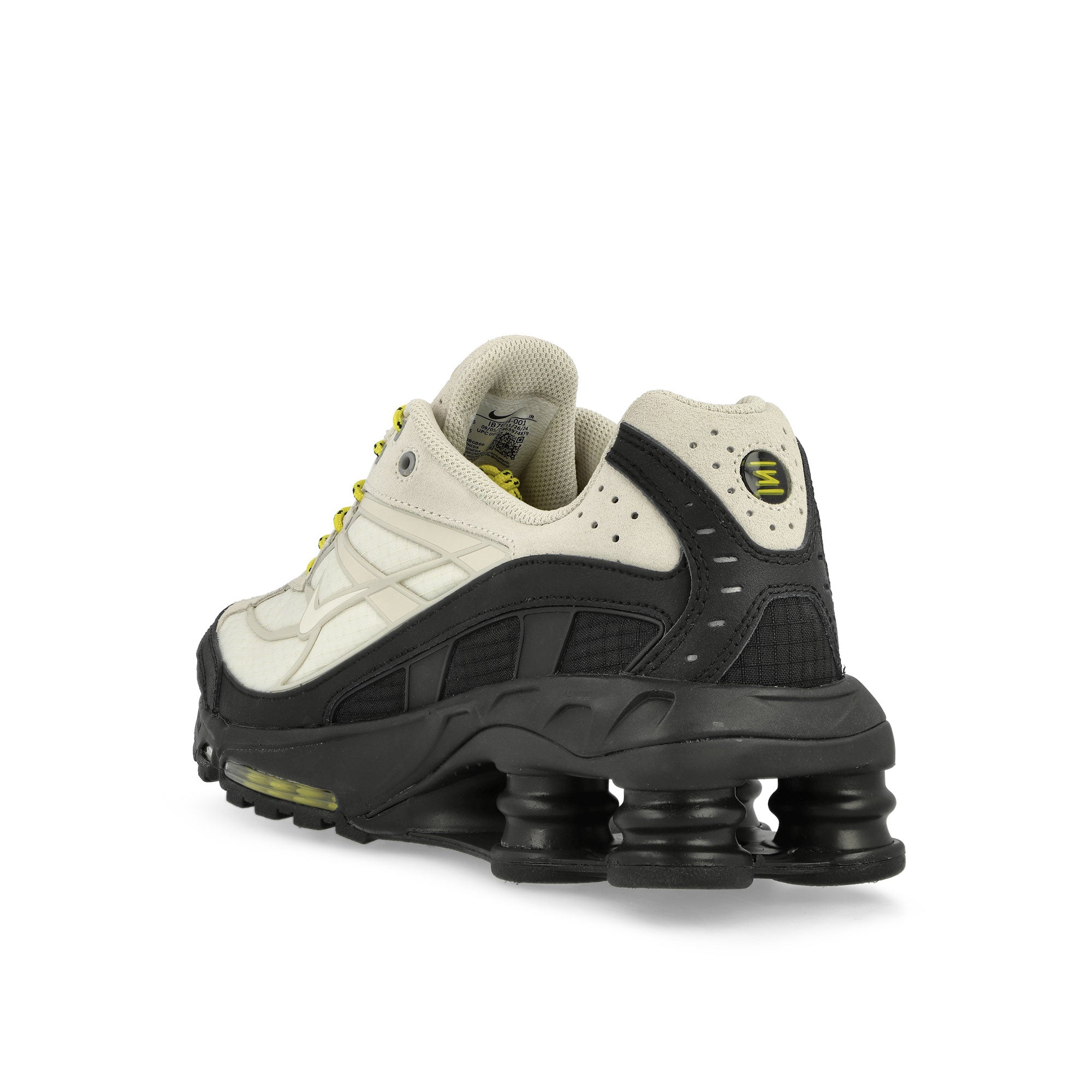 Nike Shox Ride 2 Black / Sail - Phantom - Reflect Silver Low Top Sneakers Material | Overkill