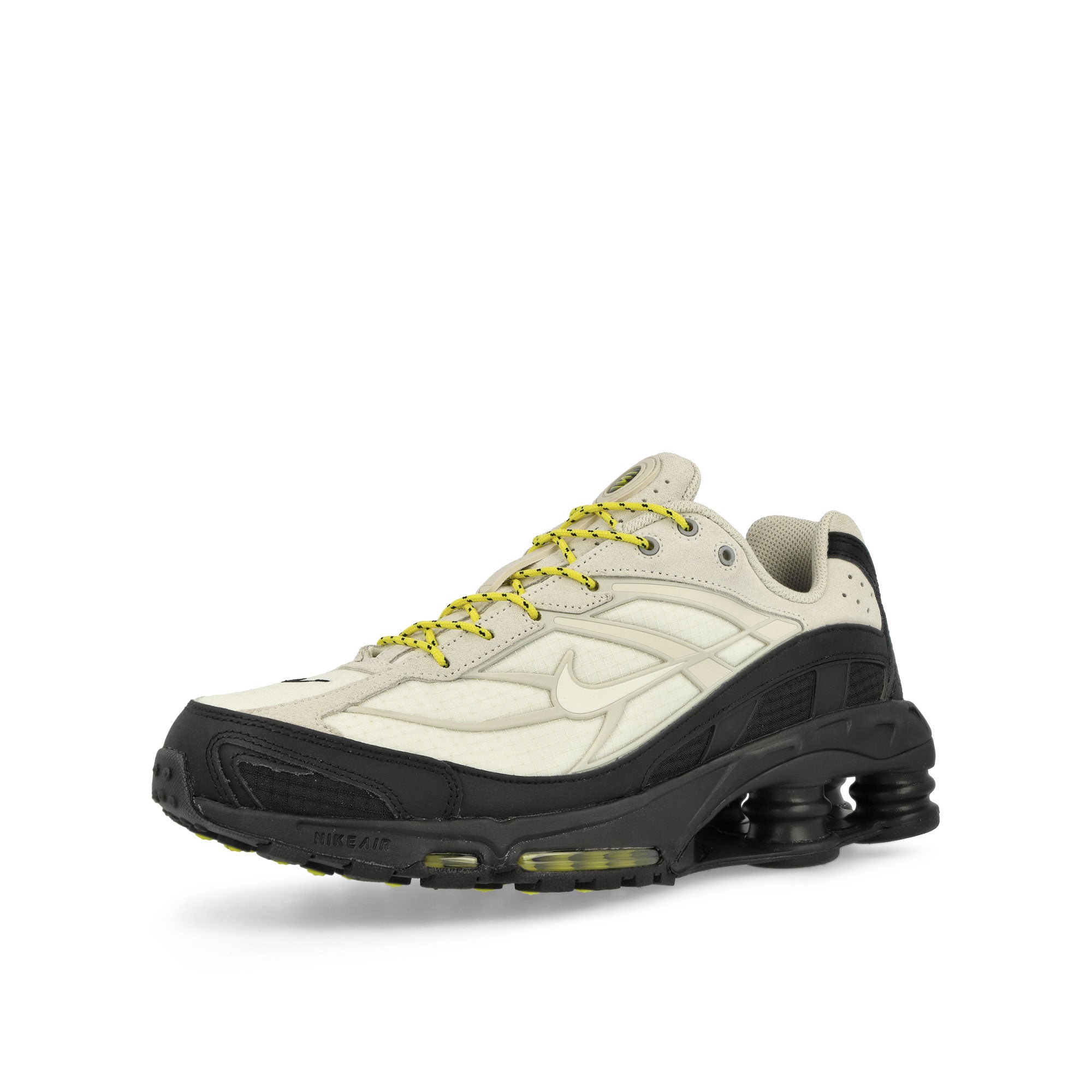 Nike Shox Ride 2 Black / Sail - Phantom - Reflect Silver Low Top Sneakers Close Up | Overkill