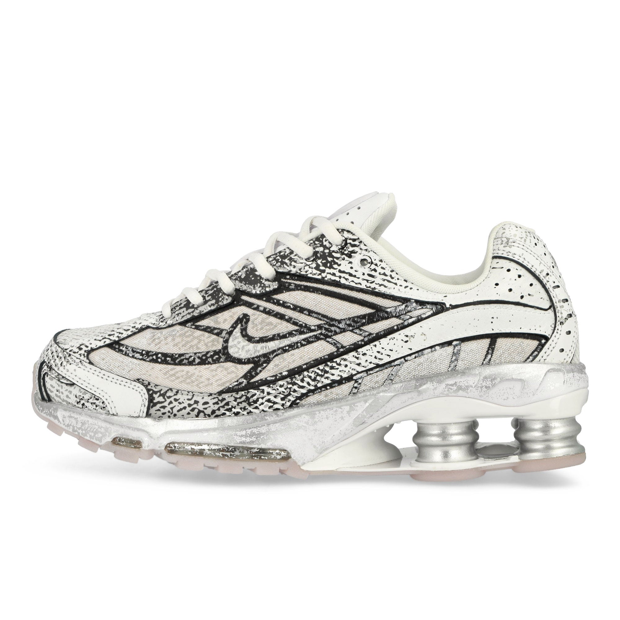 Nike Shox Ride 2 White / Metallic Platinum - Black - Flat Gold Low Top Sneakers IB8174 100 | Overkill