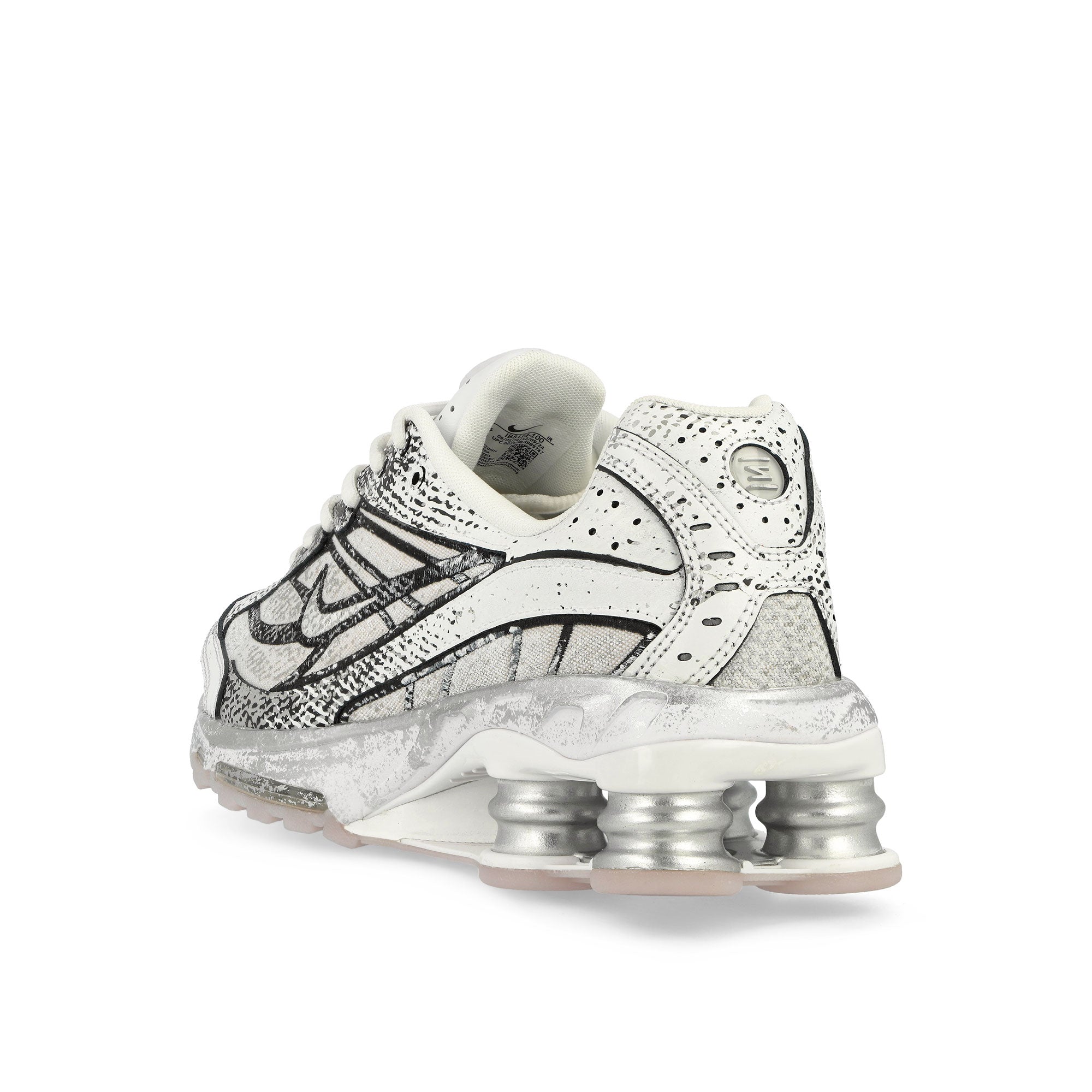 Nike Shox Ride 2 White / Metallic Platinum - Black - Flat Gold Low Top Sneakers Material | Overkill