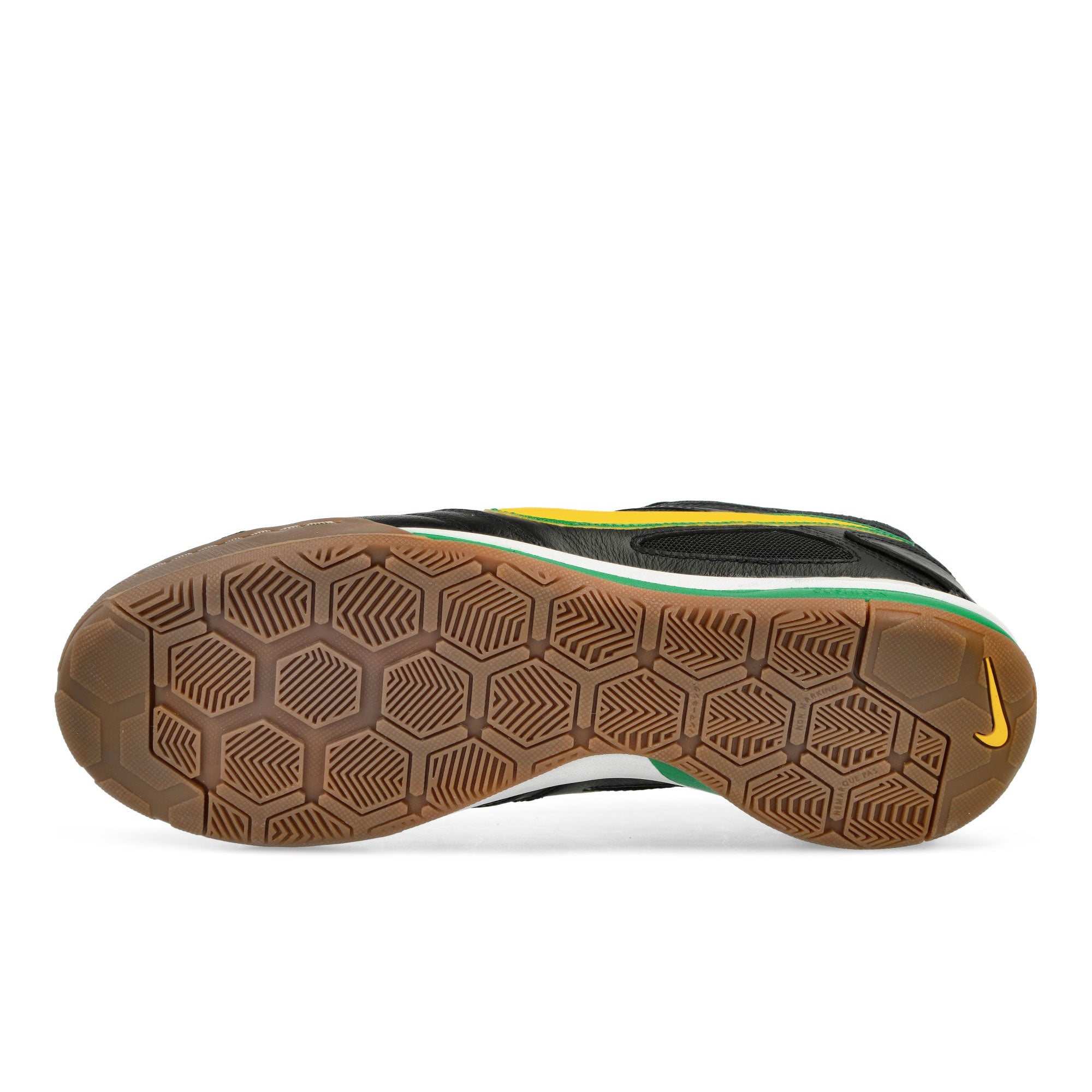 Nike Gato Black / Varsity Maize-White-Gum Dark Brown Low Top Sneakers Detail View 1 | Overkill