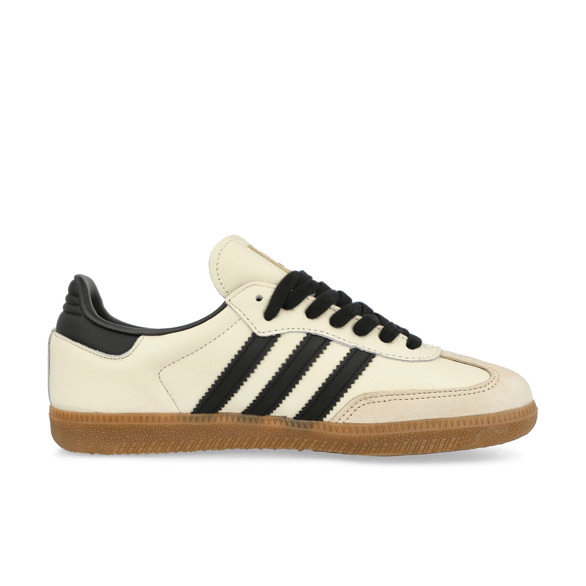 adidas Samba OG W Cream White / Core Black / Sand Strata Low Top Sneakers Silhouette | Overkill