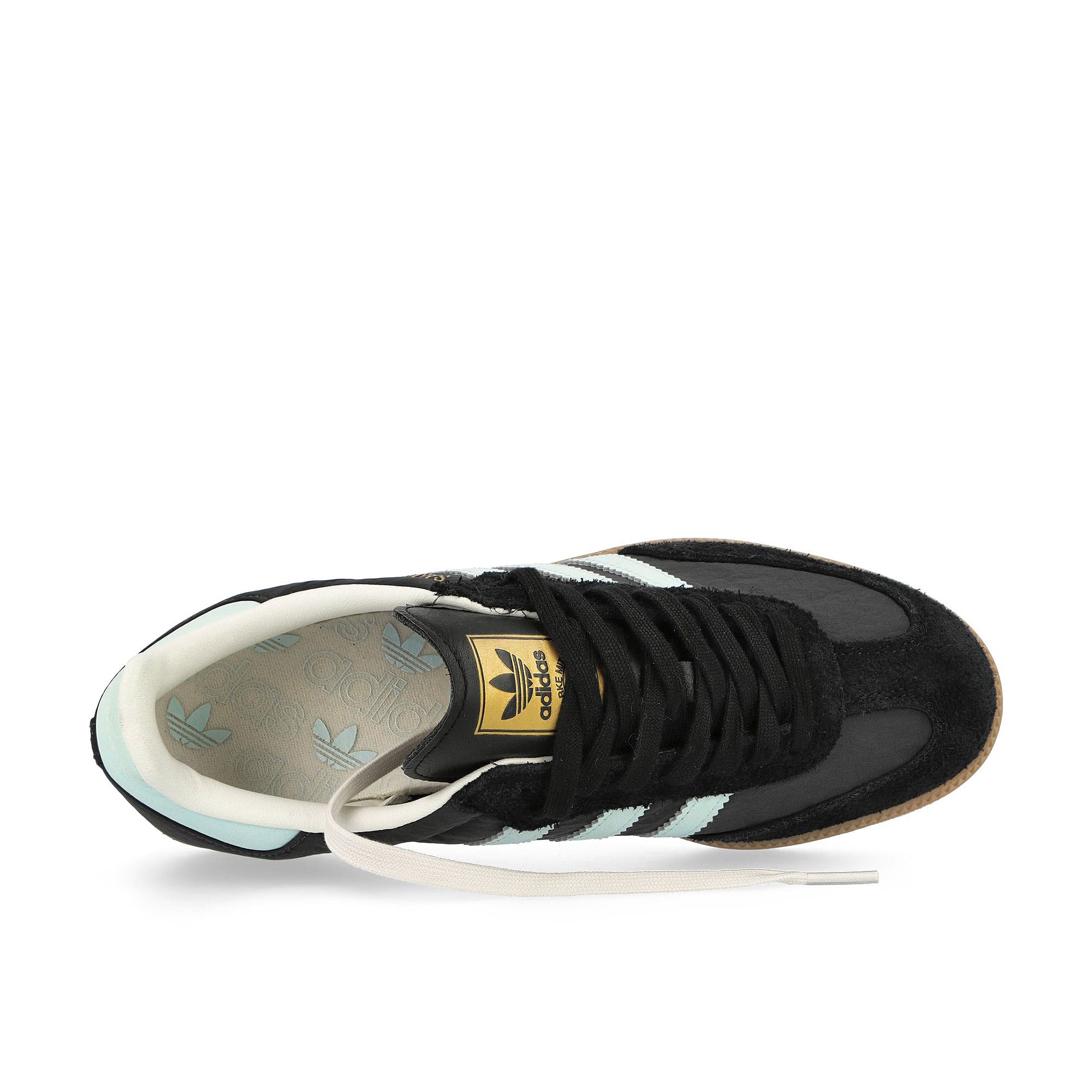 adidas Samba OG W Carbon / Almost Blue / Chalk White Low Top Sneakers Detailfoto | Overkill