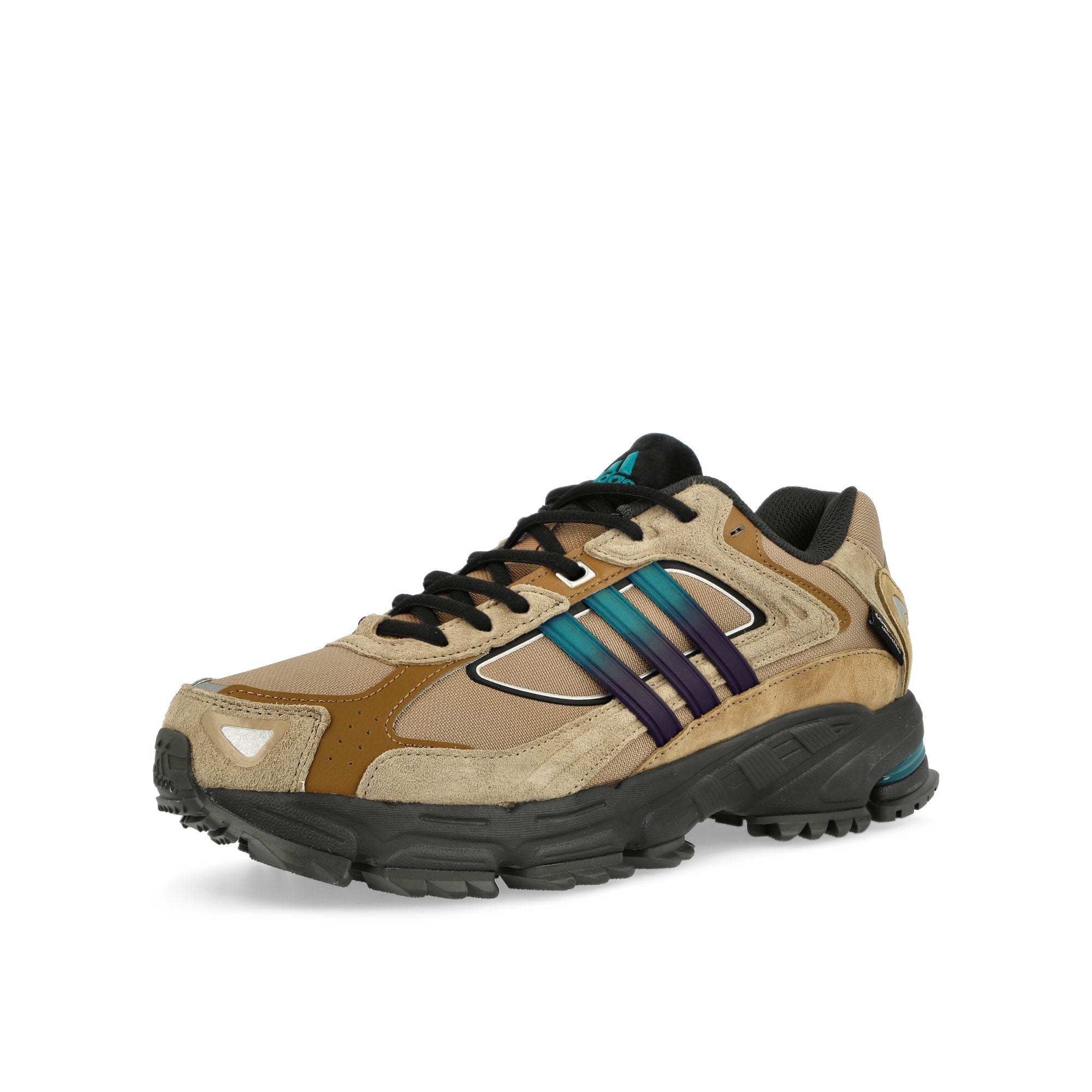 adidas Response CL Cardboard / Core Black / Brown Desert Low Top Sneakers Close Up | Overkill