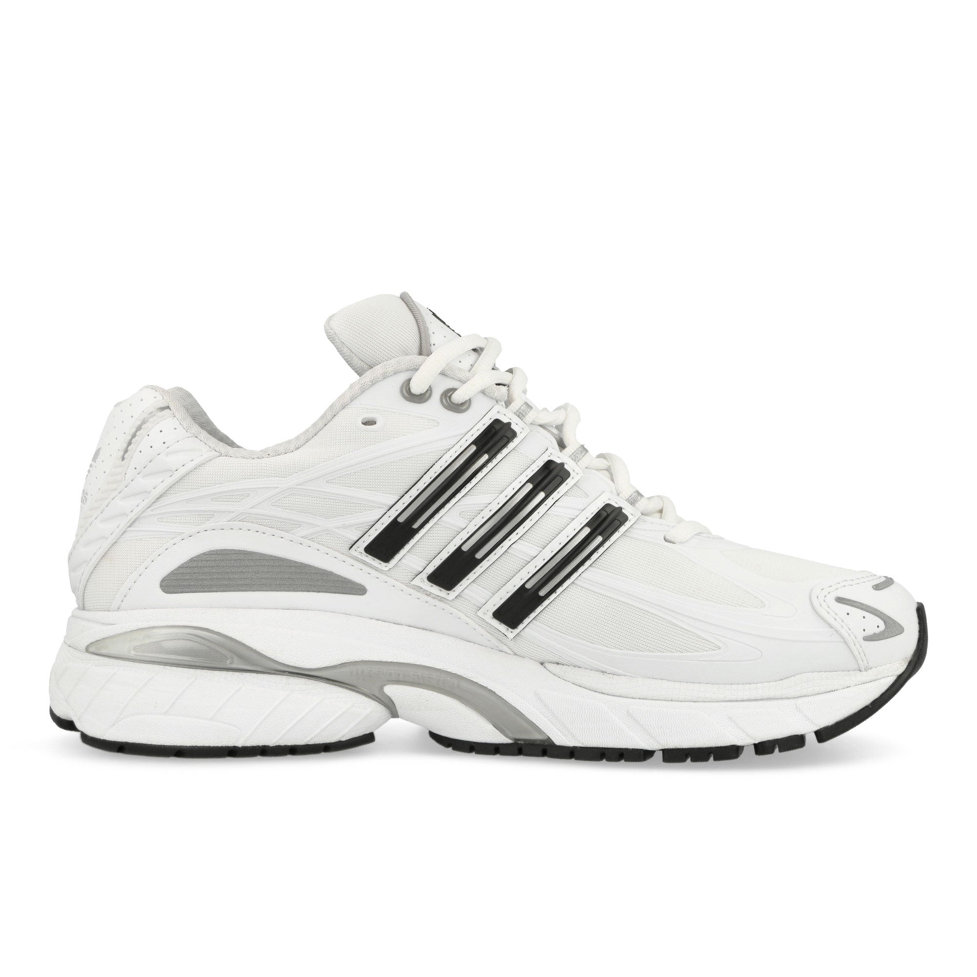 adidas Adistar Cushion Footwear White / Core Black / Better Scarlet Low Top Sneakers Silhouette | Overkill