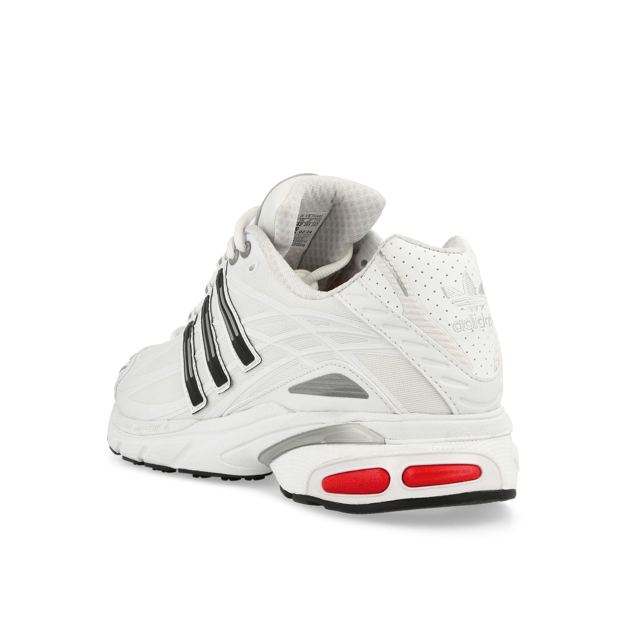 adidas Adistar Cushion Footwear White / Core Black / Better Scarlet Low Top Sneakers Material | Overkill