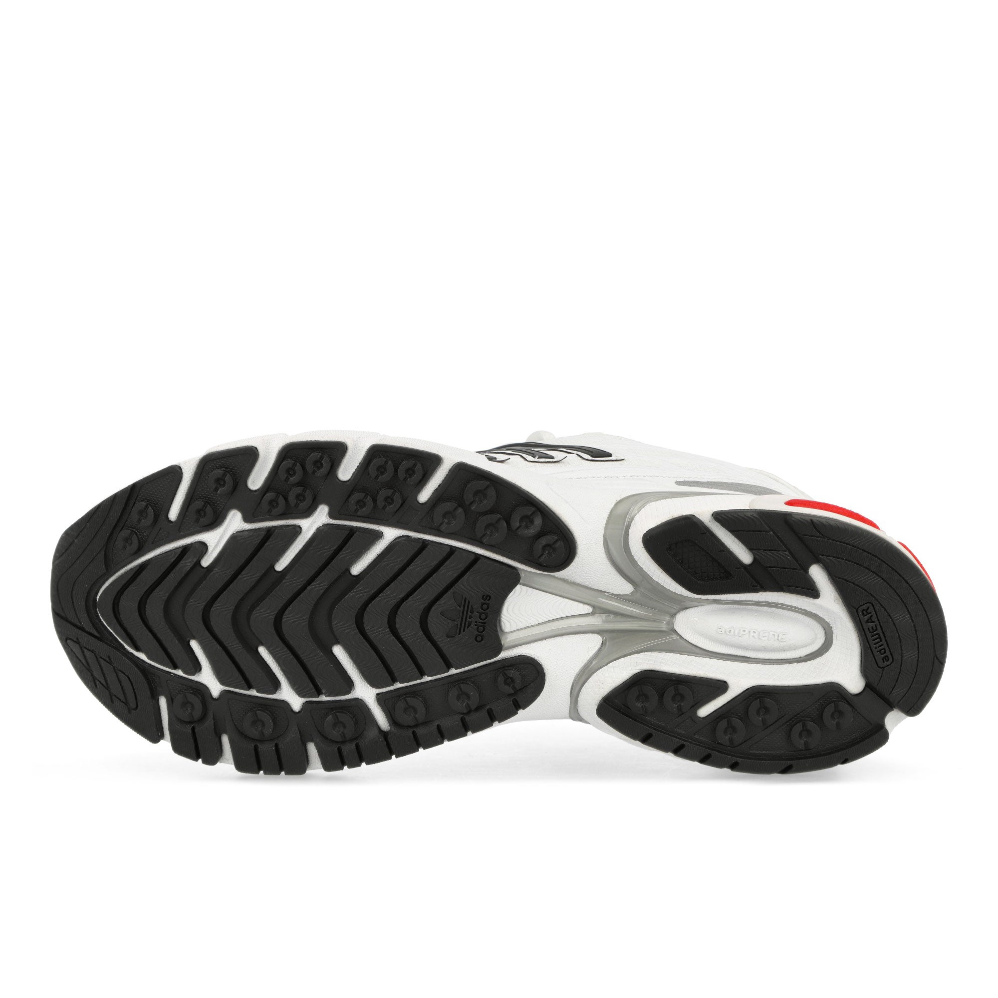 adidas Adistar Cushion Footwear White / Core Black / Better Scarlet Low Top Sneakers Detail View 1 | Overkill