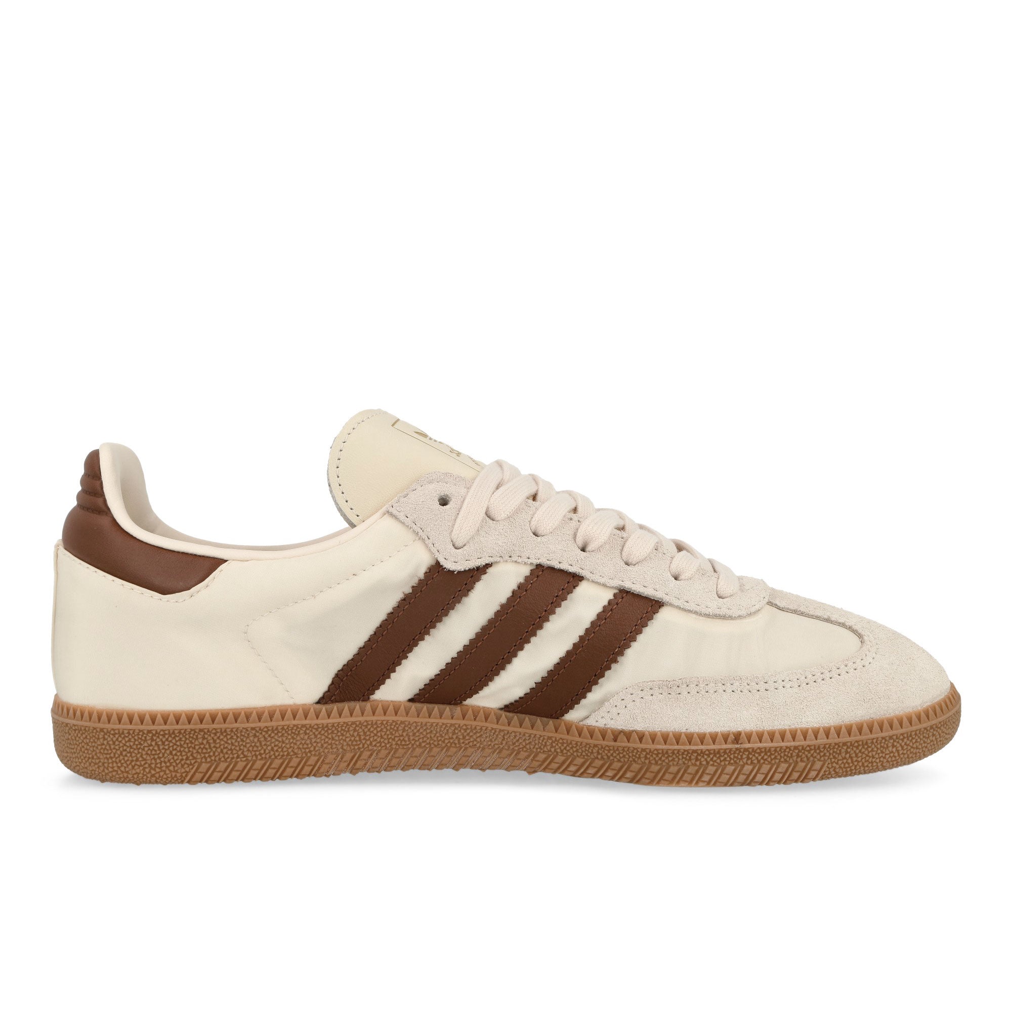 adidas Samba OG Cream White / Preloved Brown / Wonder White Low Top Sneakers Silhouette | Overkill