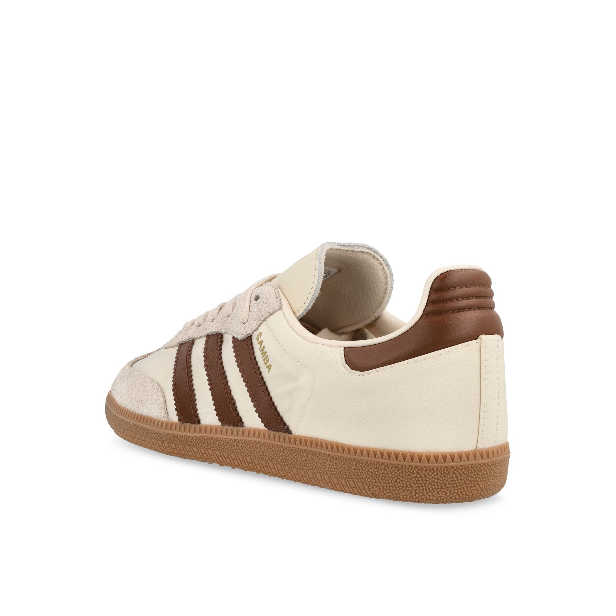 adidas Samba OG Cream White / Preloved Brown / Wonder White Low Top Sneakers Material | Overkill