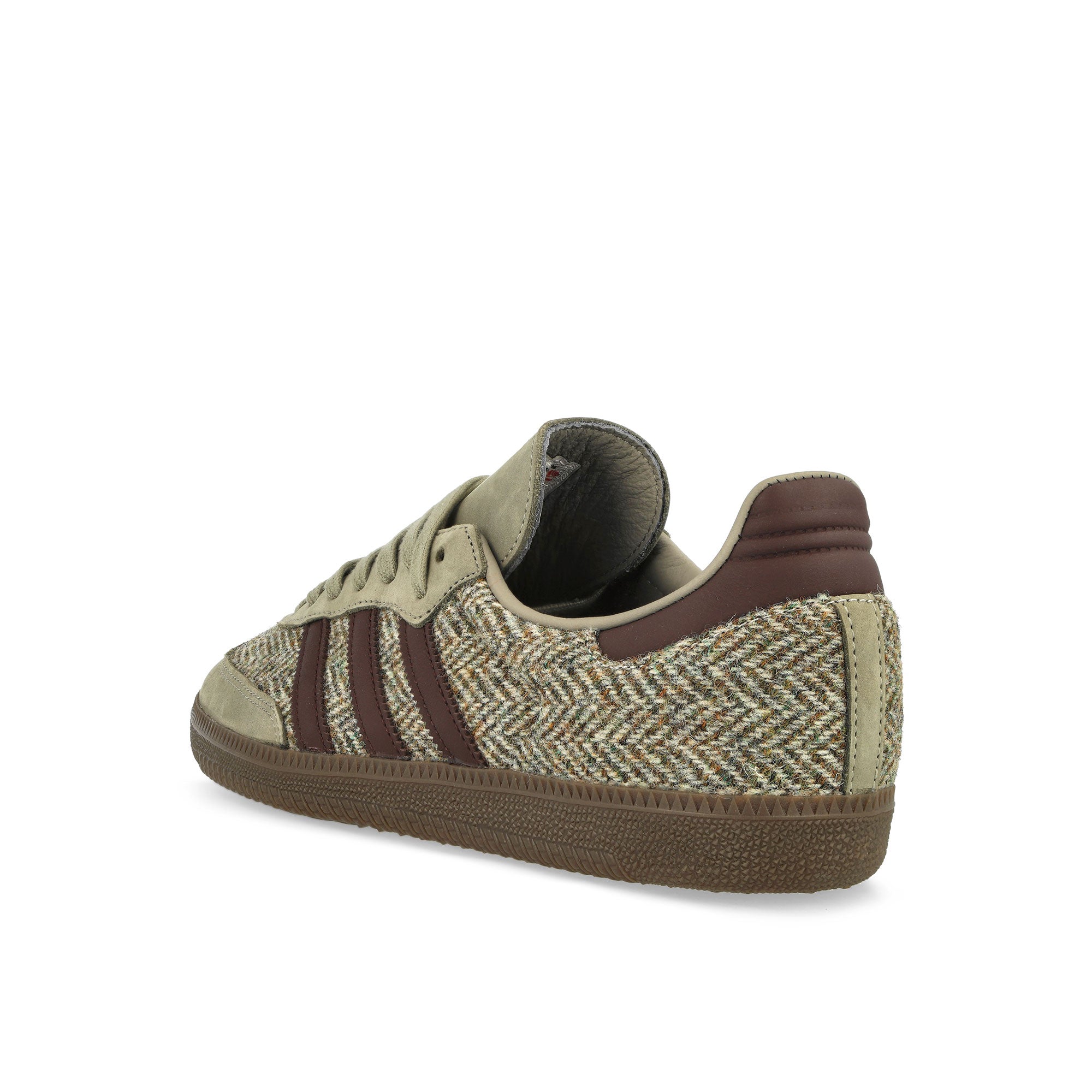 adidas Samba OG Wonder Beige / Shadow Brown / Wonder White Low Top Sneakers Material | Overkill