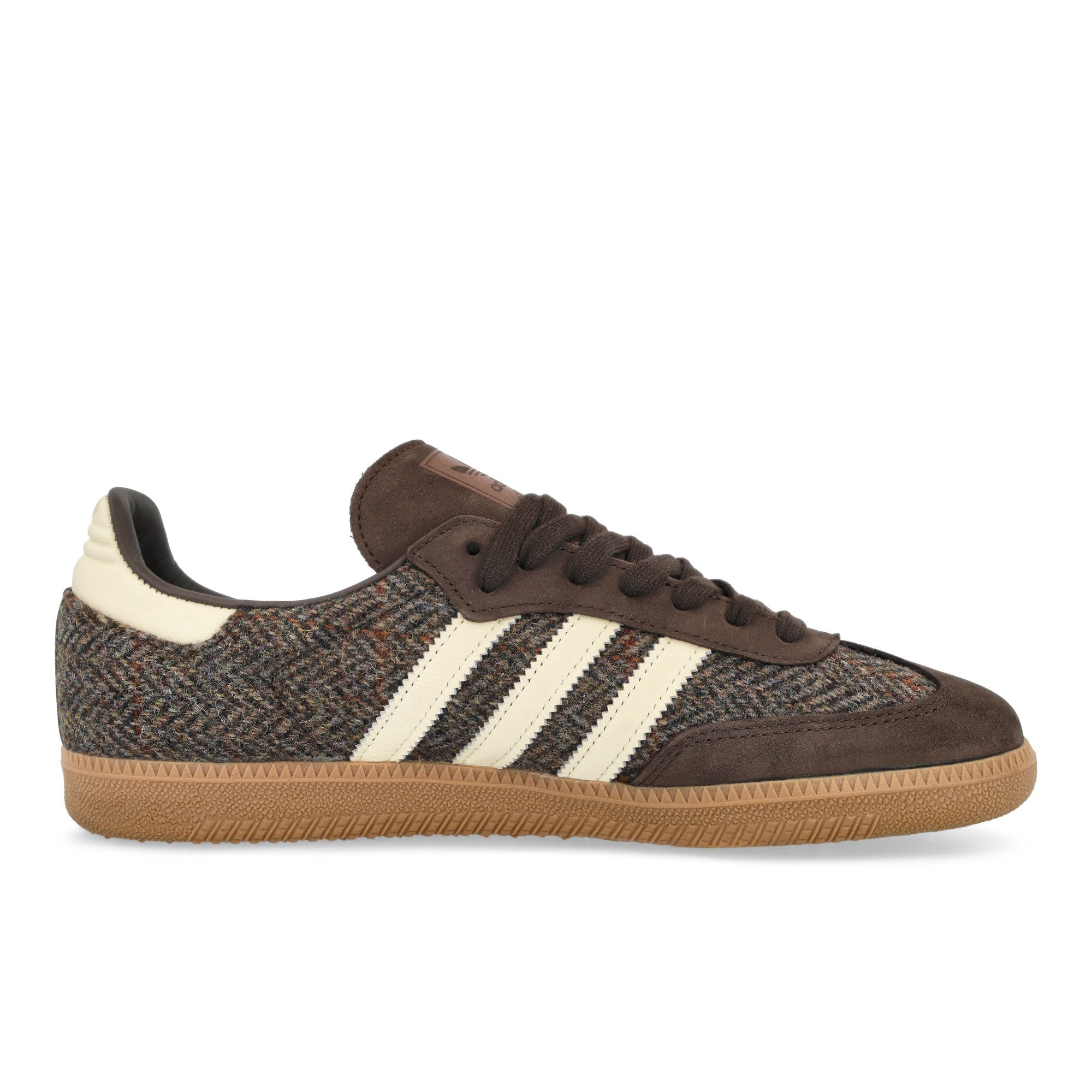 adidas Samba OG Dark Brown / Crew White / Gum 4 Low Top Sneakers Silhouette | Overkill