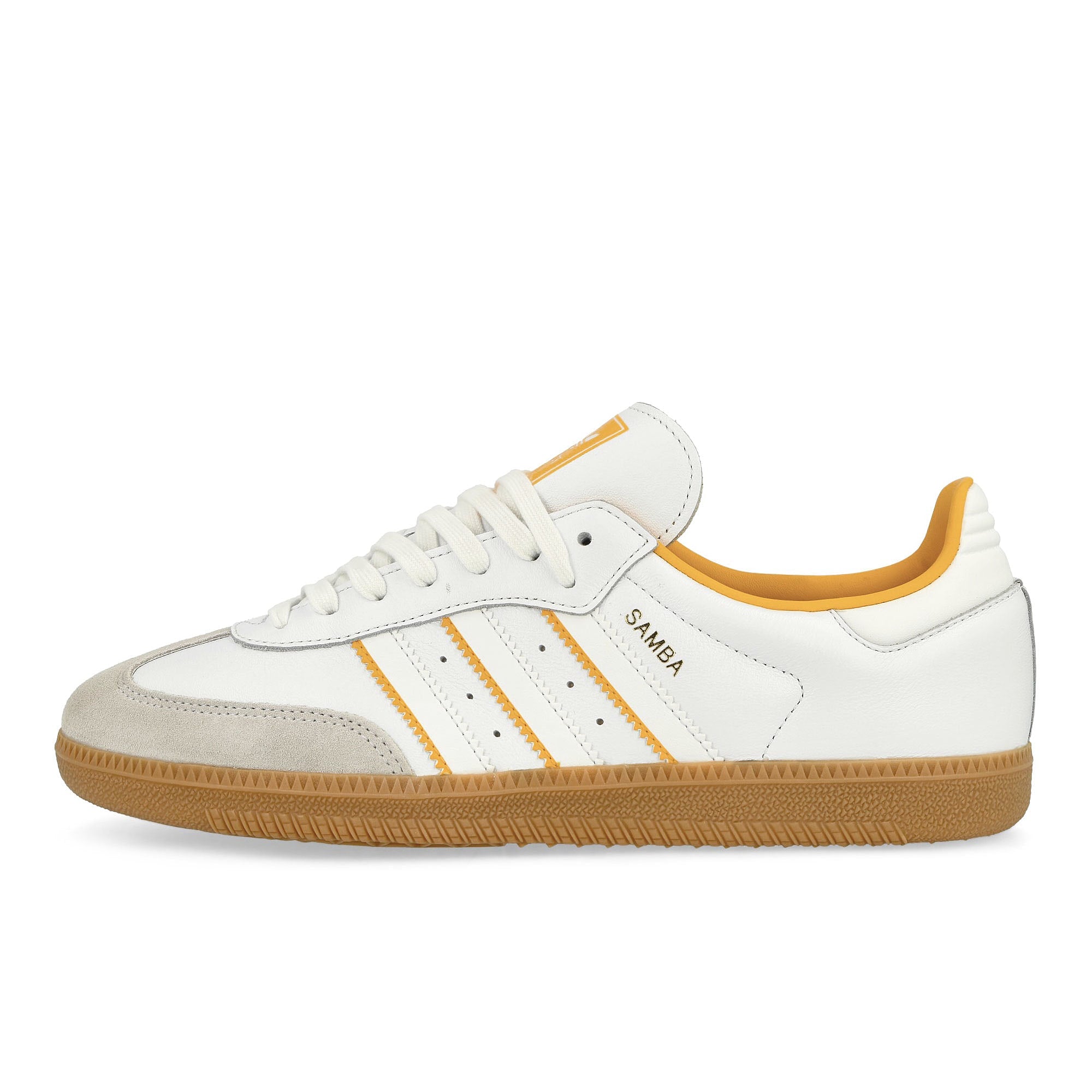 adidas Samba OG Footwear White / Crystal White / Crew Yellow Low Top Sneakers ID1479 | Overkill