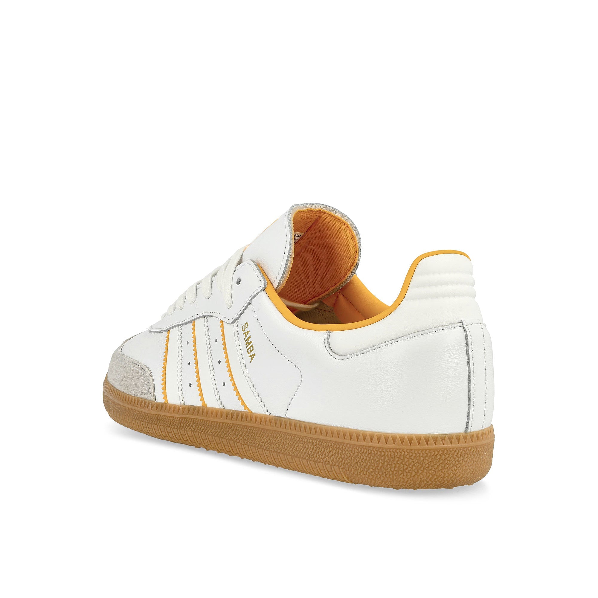 adidas Samba OG Footwear White / Crystal White / Crew Yellow Low Top Sneakers Material | Overkill