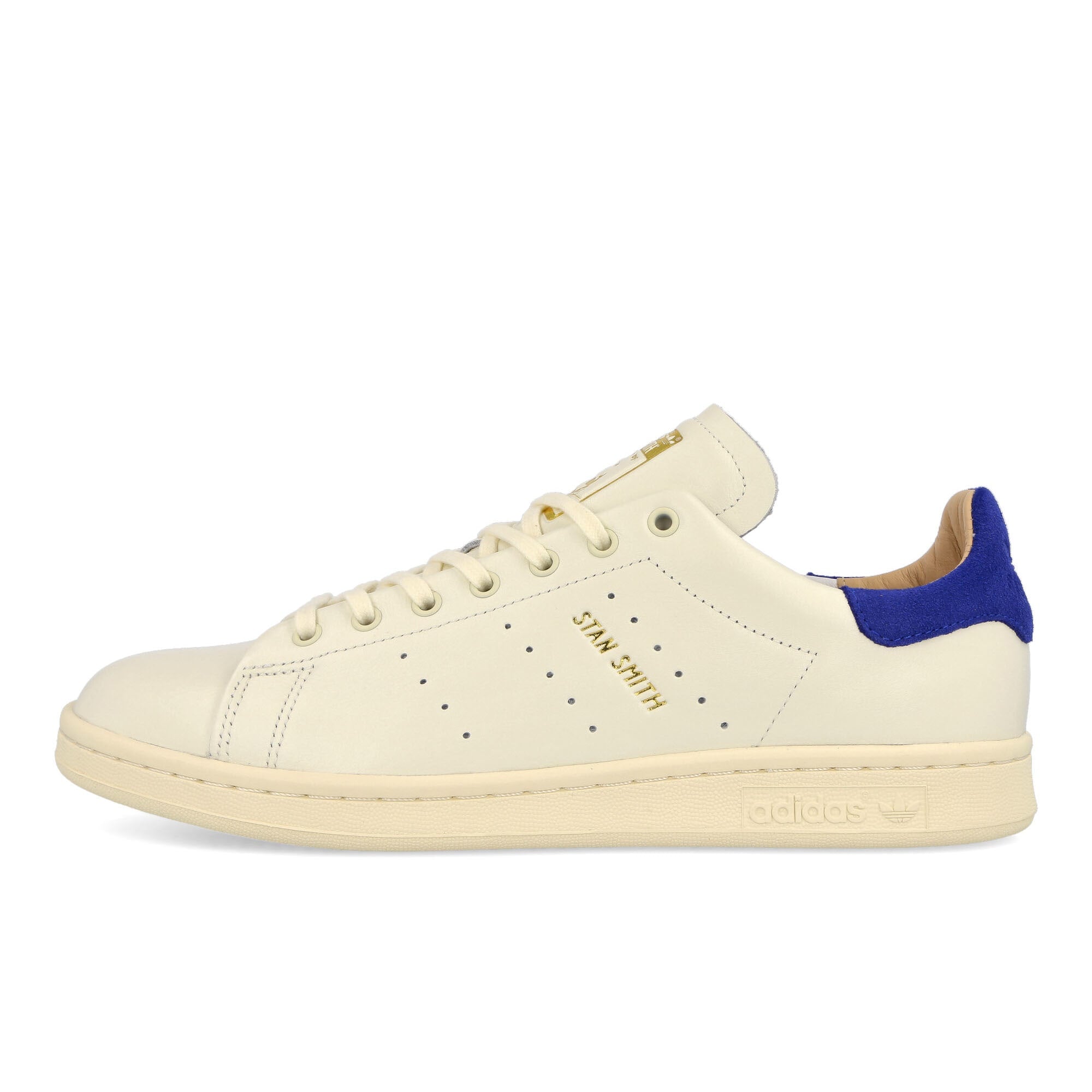 adidas Stan Smith Lux Off White / Chalk White / Royal Blue Sneakers ID1995 | Overkill