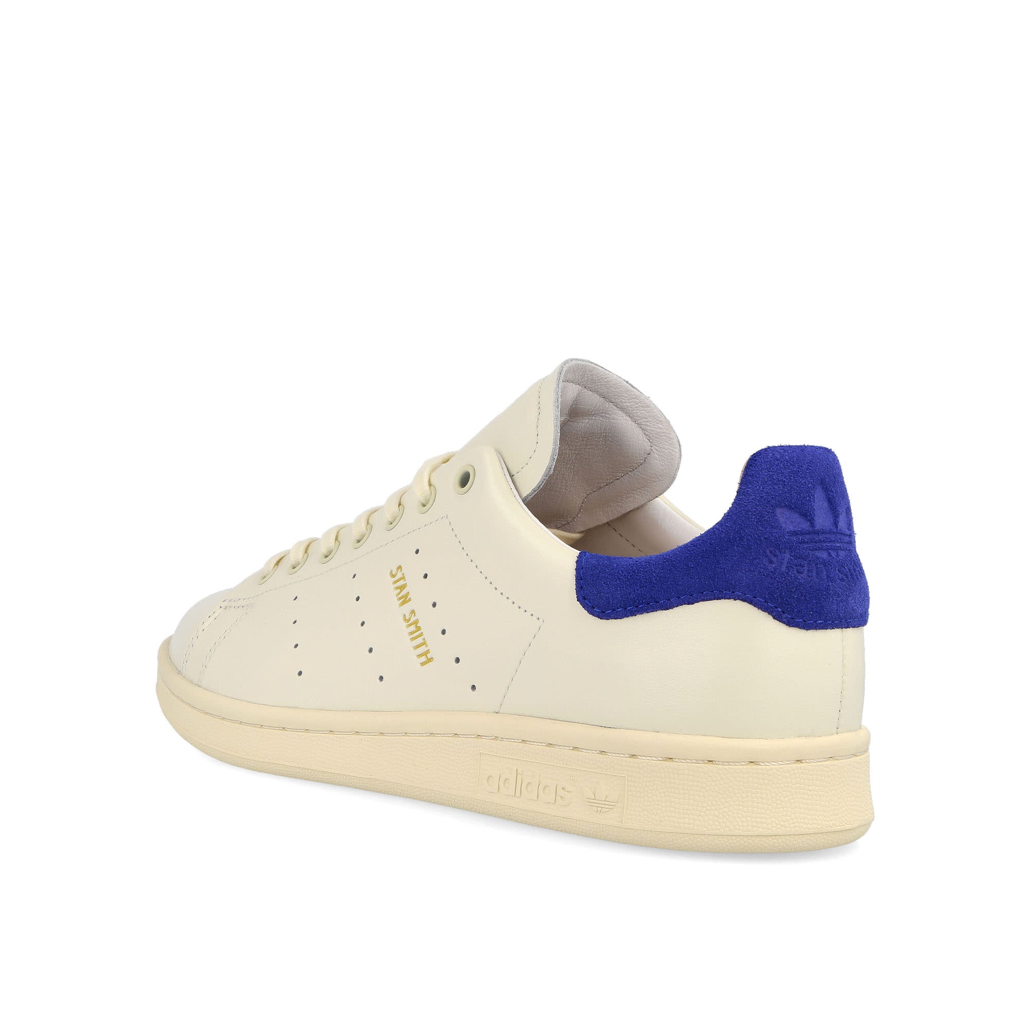 adidas Stan Smith Lux Off White / Chalk White / Royal Blue Sneakers Material | Overkill