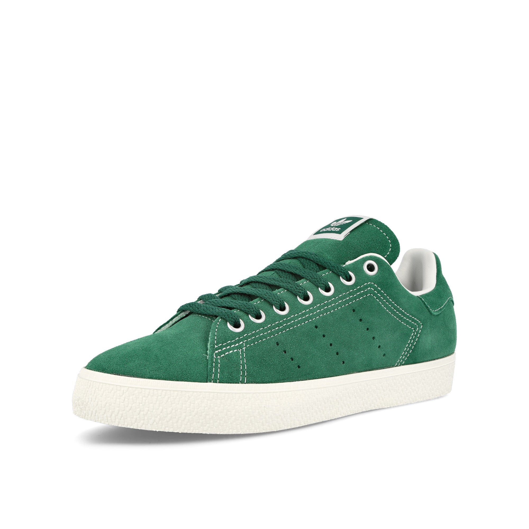 adidas Stan Smith CS Collegiate Green-Chalk White-Gum 3 Low Top Sneakers Close Up | Overkill