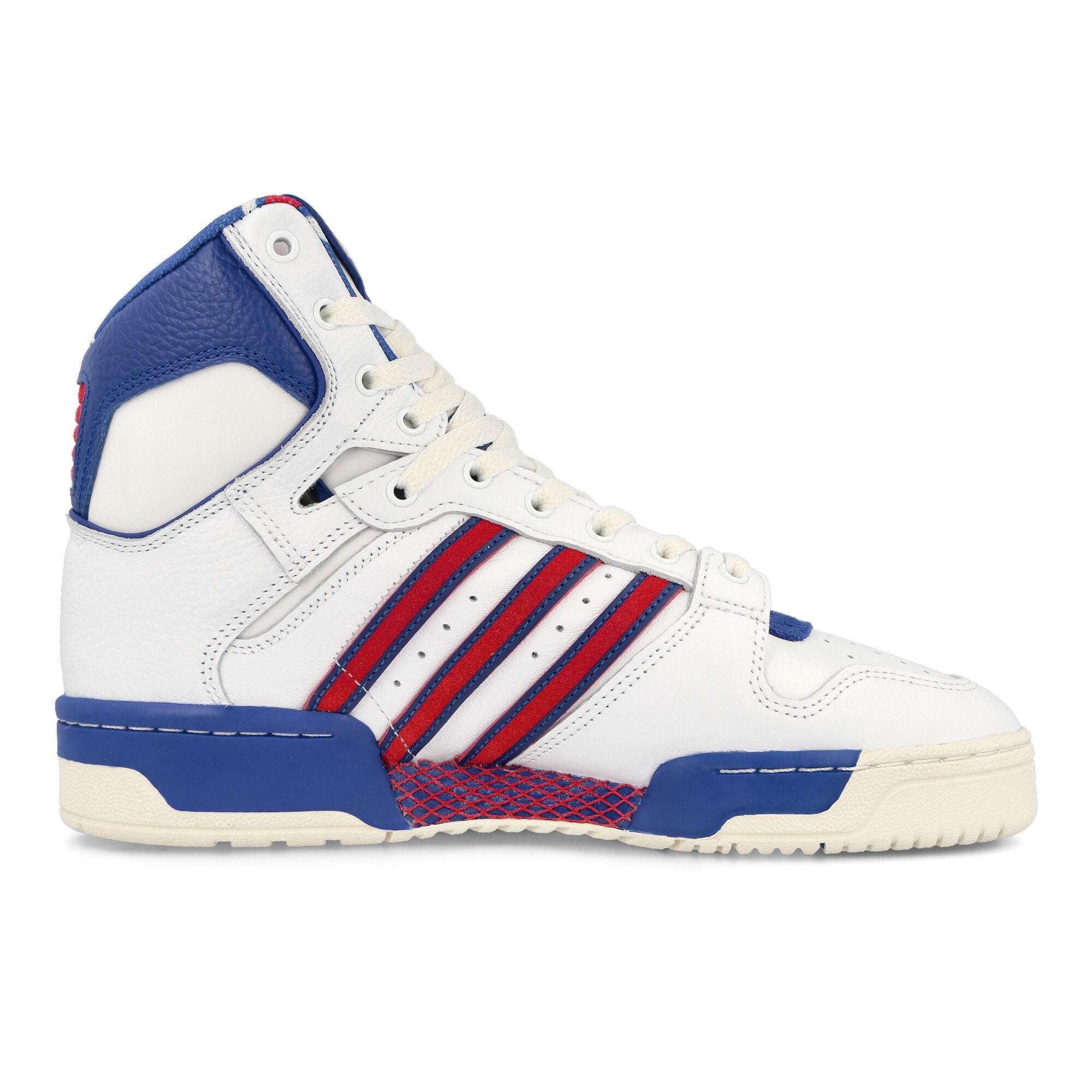 adidas Conductor Hi Footwear White / Royal Blue / Chalk White High Top Sneakers Silhouette | Overkill