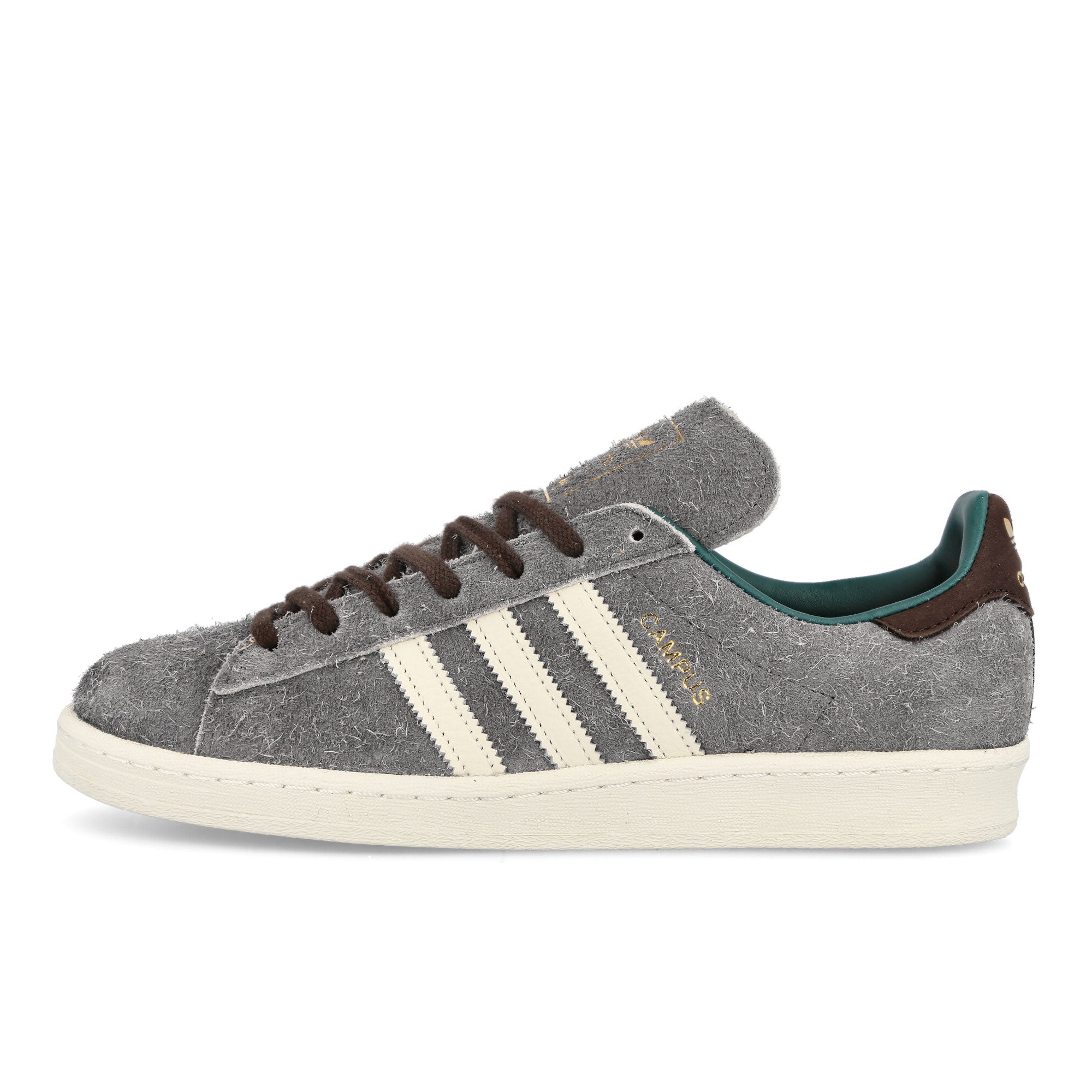 adidas Campus Grey Four-Off White-Collegiate Green Low Top Sneakers ID2379 | Overkill