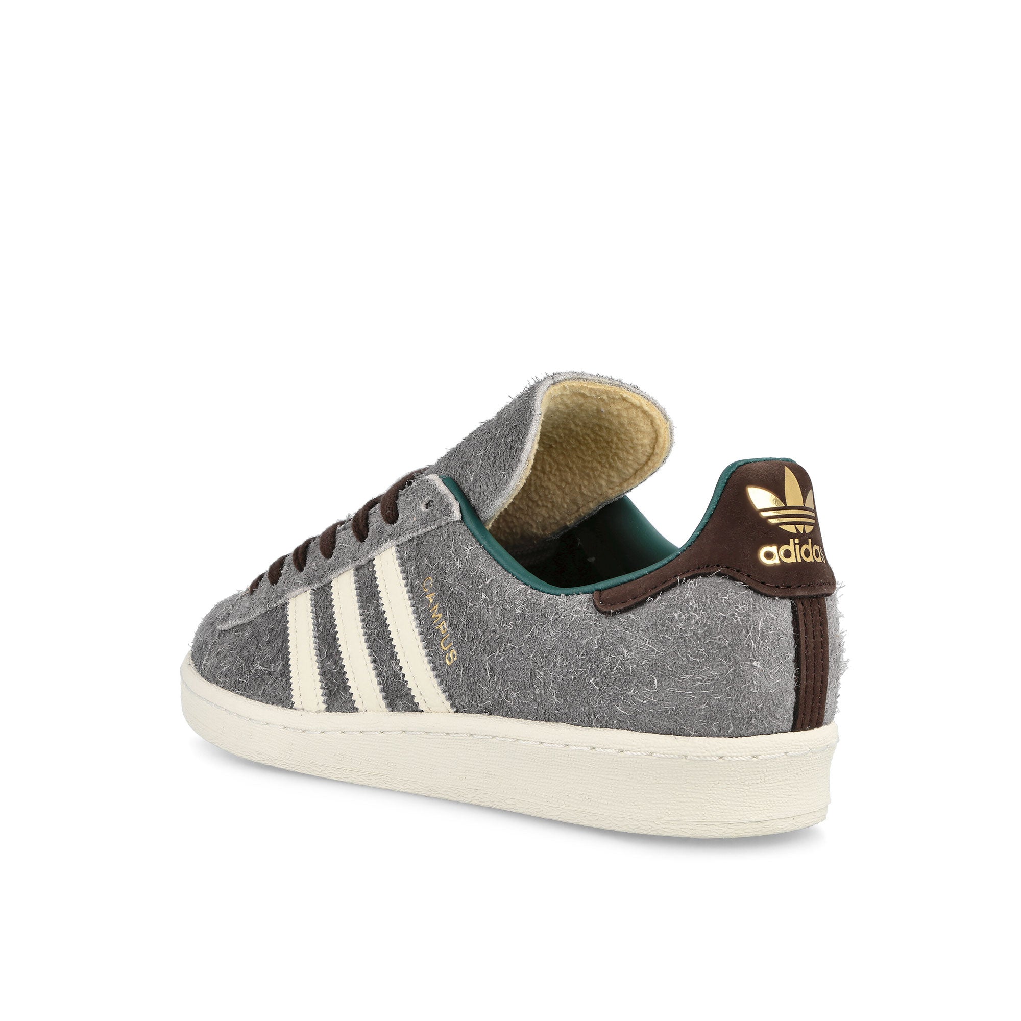 adidas Campus Grey Four-Off White-Collegiate Green Low Top Sneakers Material | Overkill