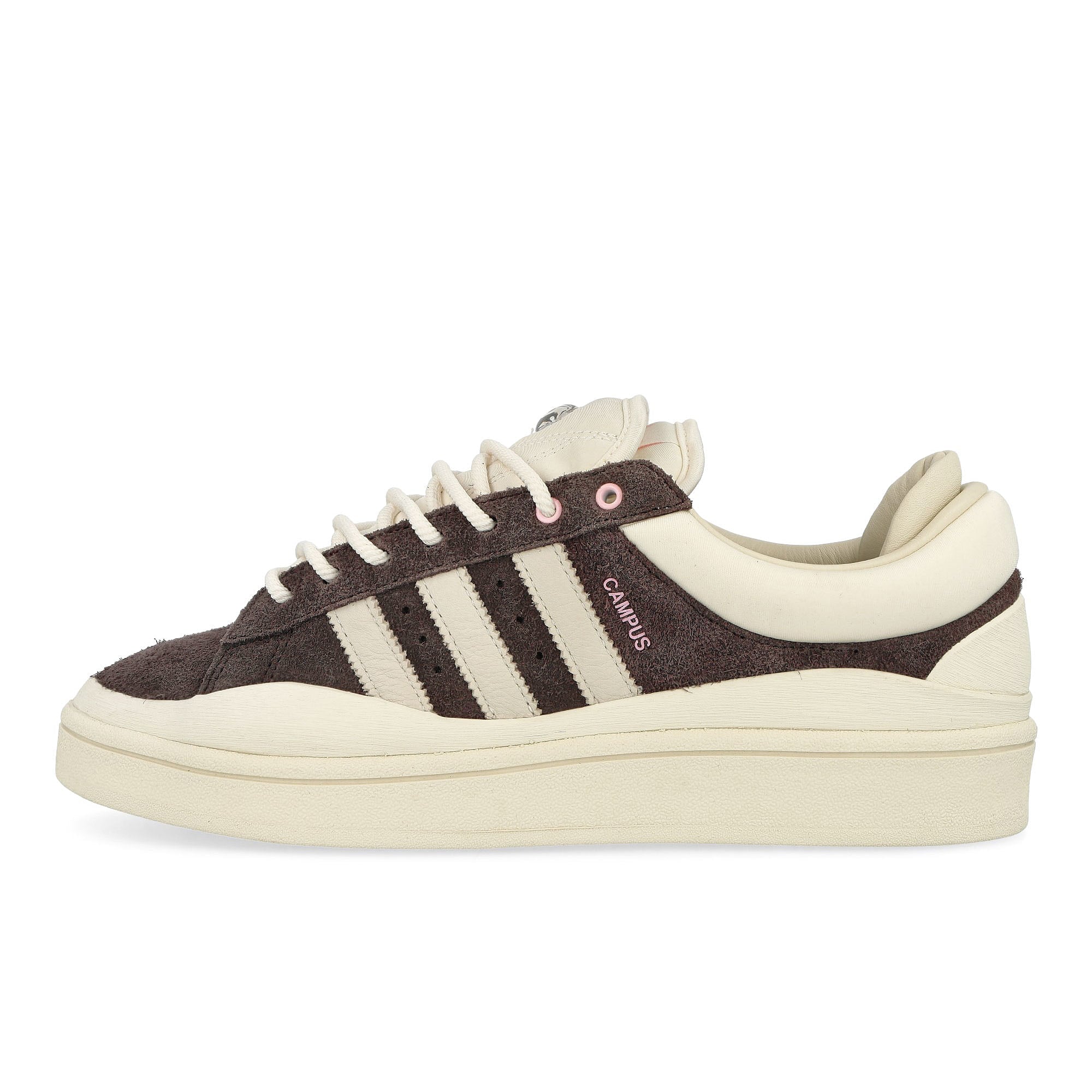 adidas Bad Bunny x adidas Campus Deep Brown / Chalk White / Cream White Low Top Sneakers ID2534 | Overkill