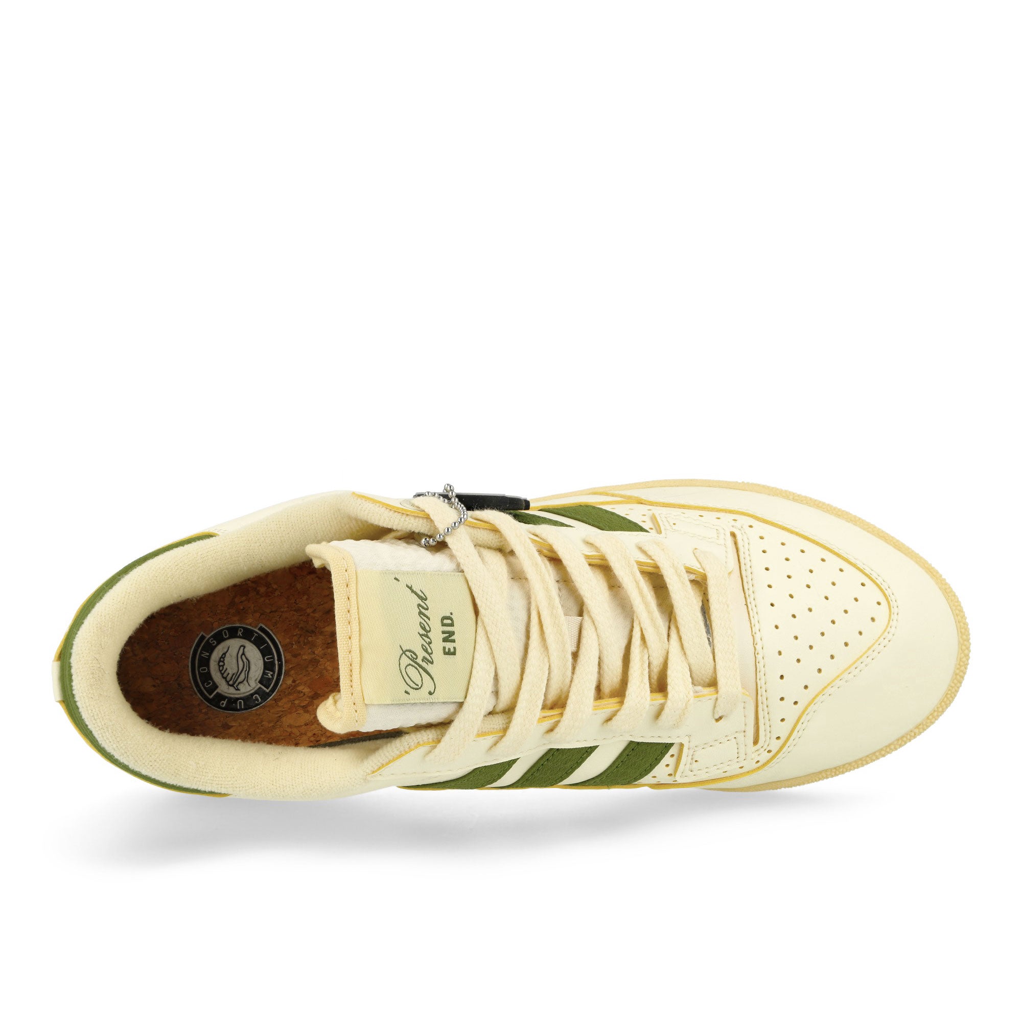 adidas Centennial Low Cream White / Gum 2 / Cream White Low Top Sneakers Detail View 1 | Overkill