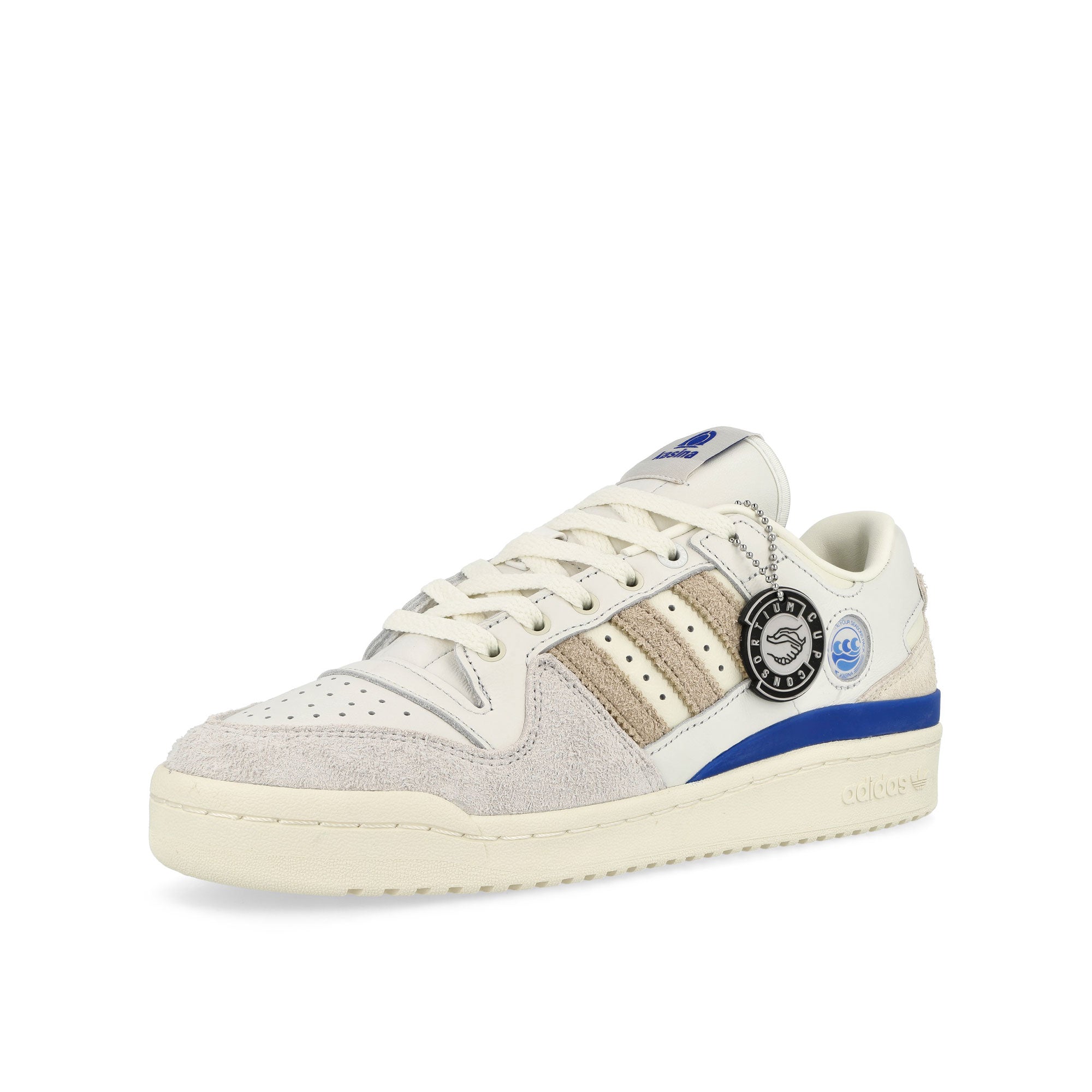 adidas Kasina x adidas Forum 84 Low Off White / Supplier Color / Grey One Low Top Sneakers Close Up | Overkill