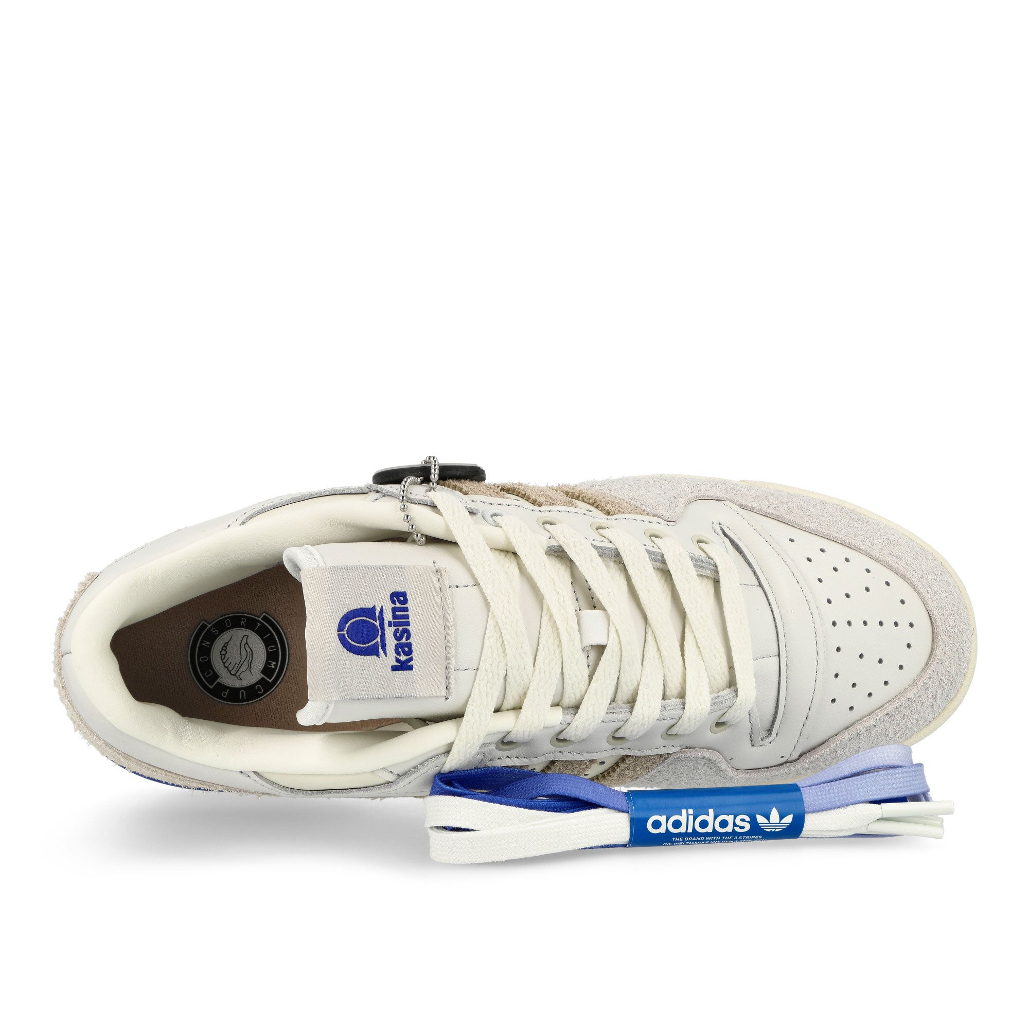 adidas Kasina x adidas Forum 84 Low Off White / Supplier Color / Grey One Low Top Sneakers Detail View 1 | Overkill