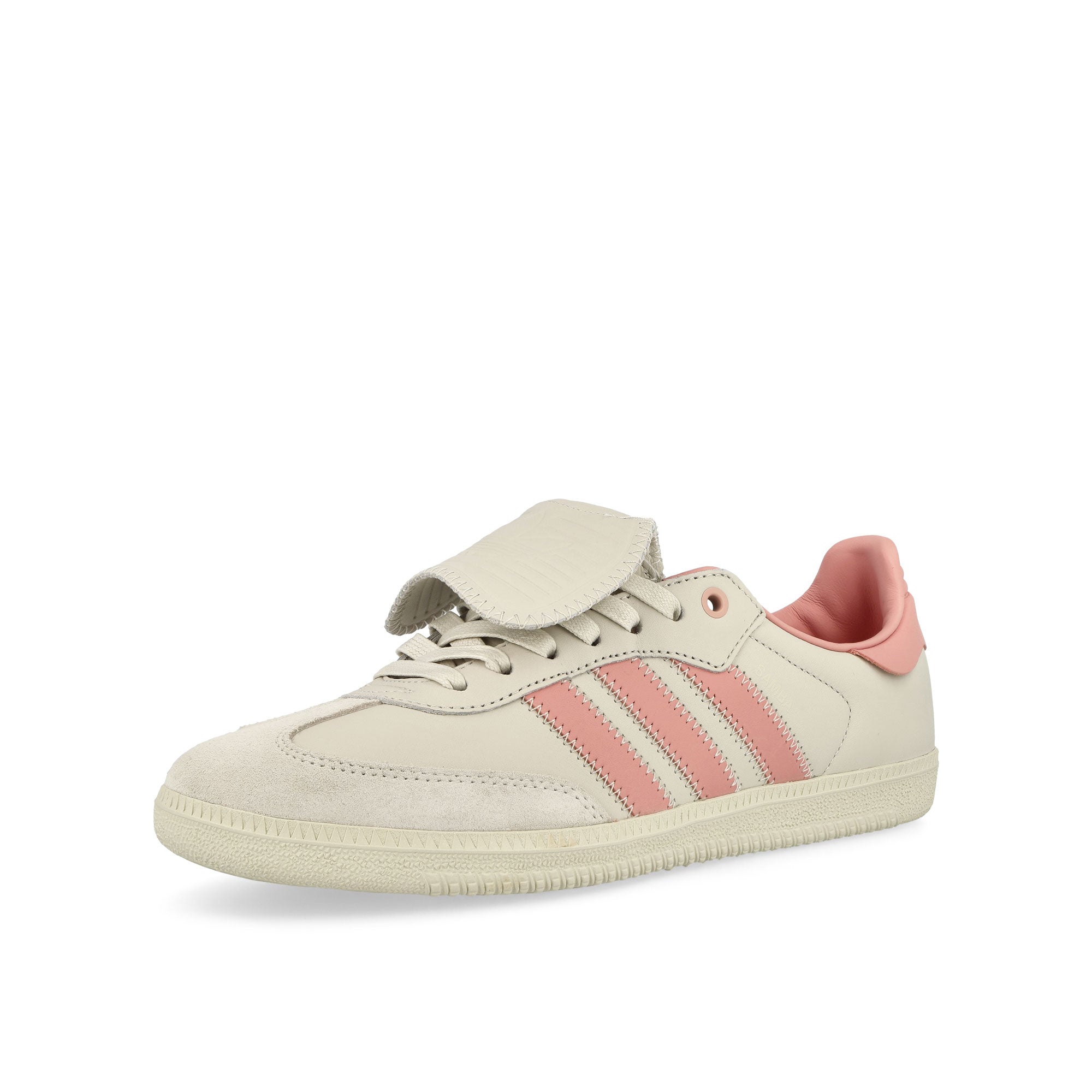 adidas Samba Aluminium / Aluminium / Wonder Mauve Low Top Sneakers Close Up | Overkill