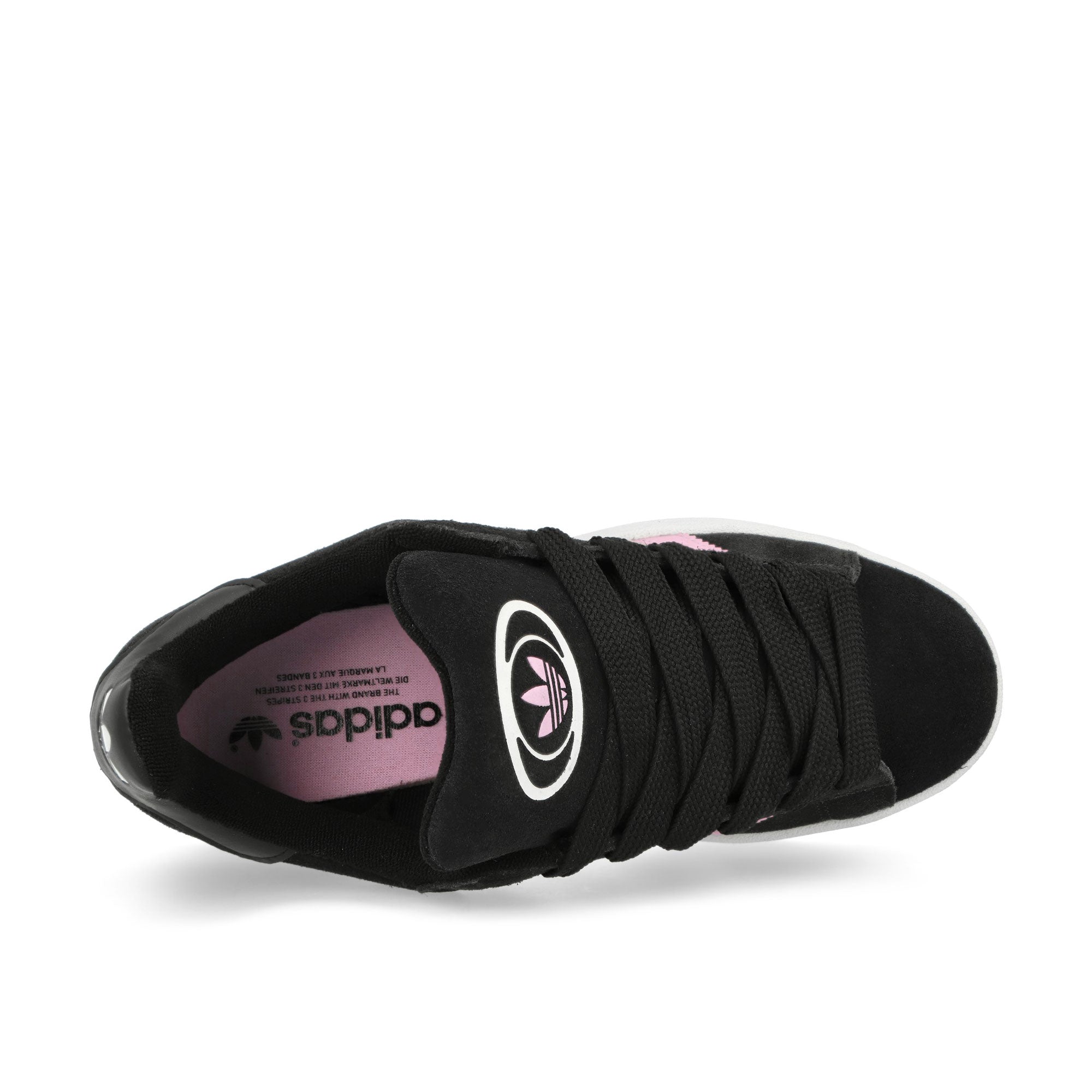 adidas Campus 00s W Core Black / Cloud White / True Pink Low Top Sneakers Detailfoto | Overkill