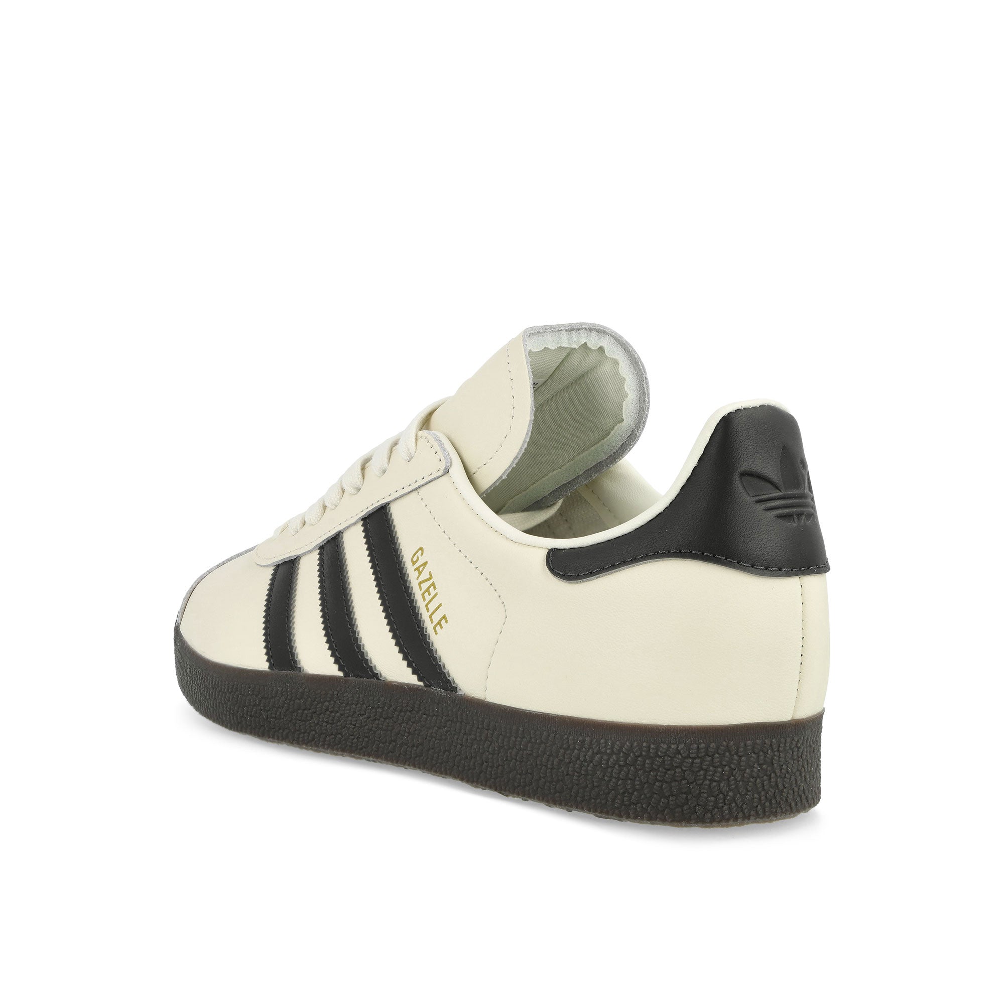 adidas Gazelle Off White / Utility Black / Gum 5 Low Top Sneakers Material | Overkill