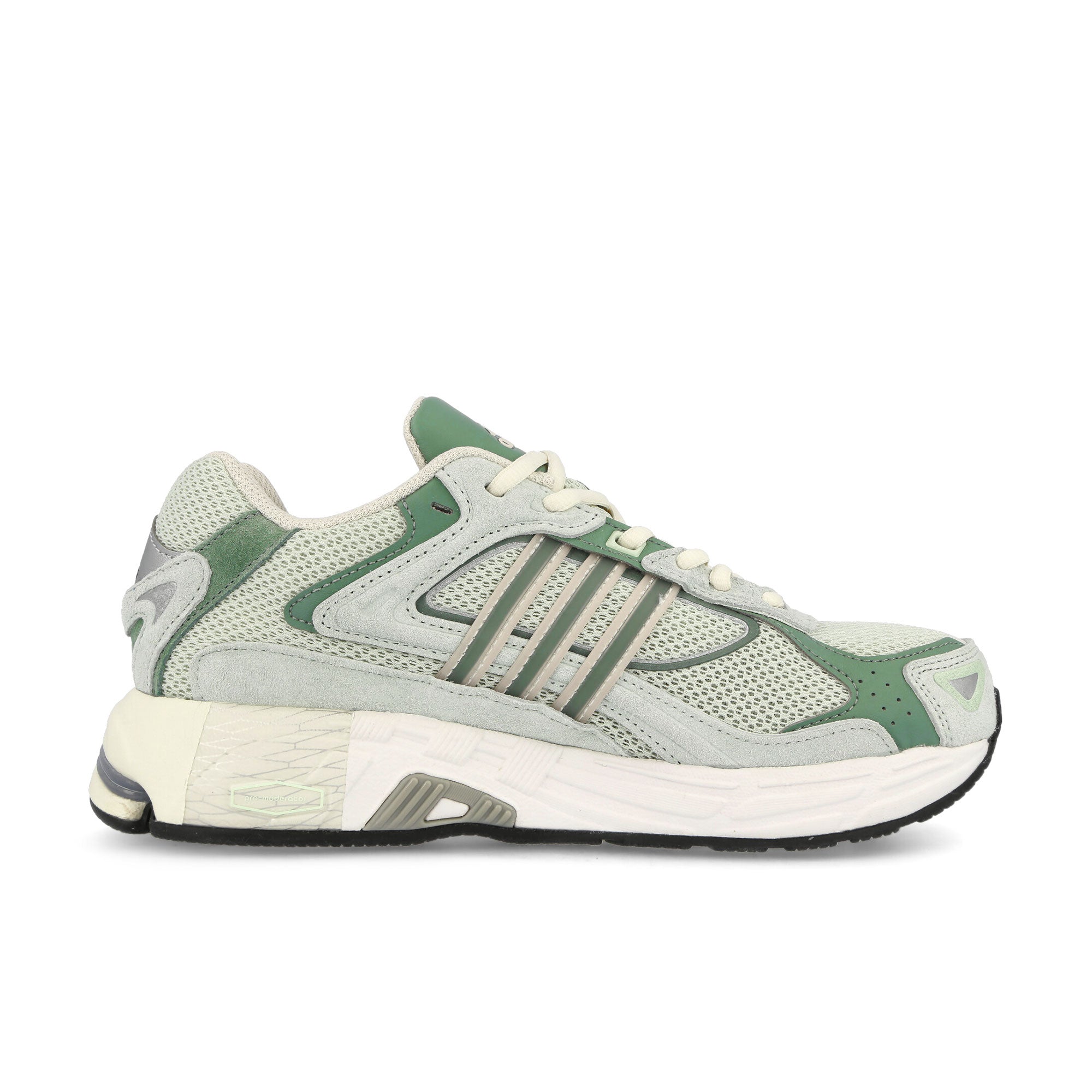 adidas Response CL W Linen Green Silver-Chalk White Low Top Sneakers Silhouette | Overkill