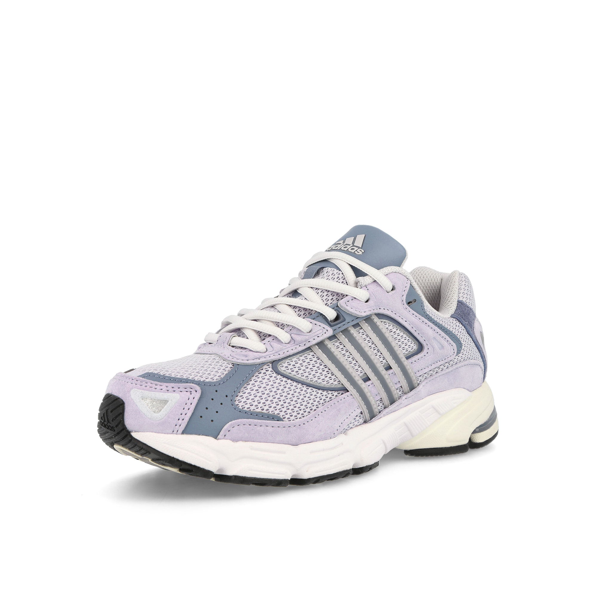 adidas Response CL W Silver Dawn-Silver Violet-Crystal White Sneakers Close Up | Overkill