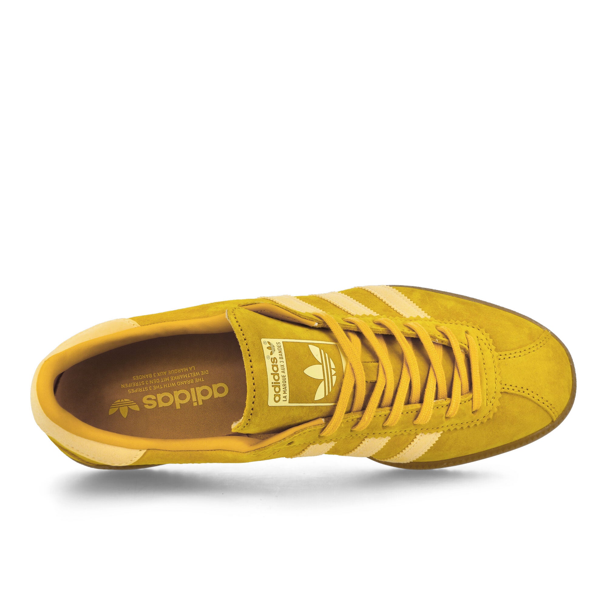 adidas Bermuda Bold Gold-Almost Yellow-Premium Yellow Low Top Sneakers Detailfoto | Overkill