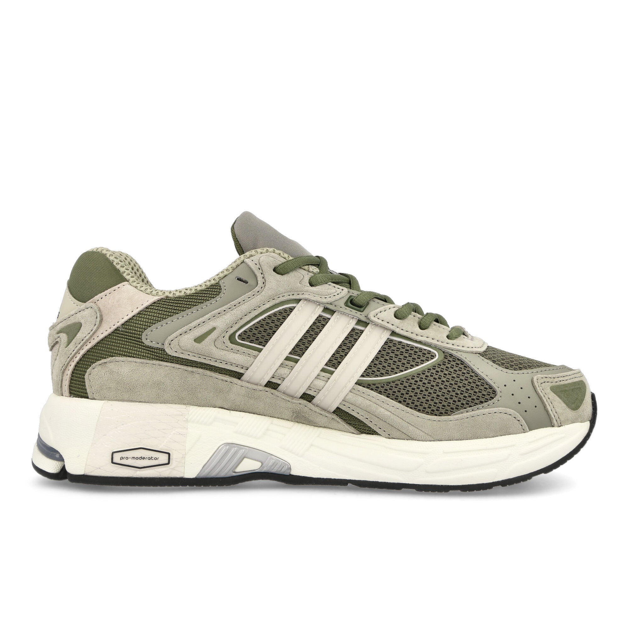adidas Response CL Silver Pepple / Wonder Beige / Focus Olive Sneakers Silhouette | Overkill