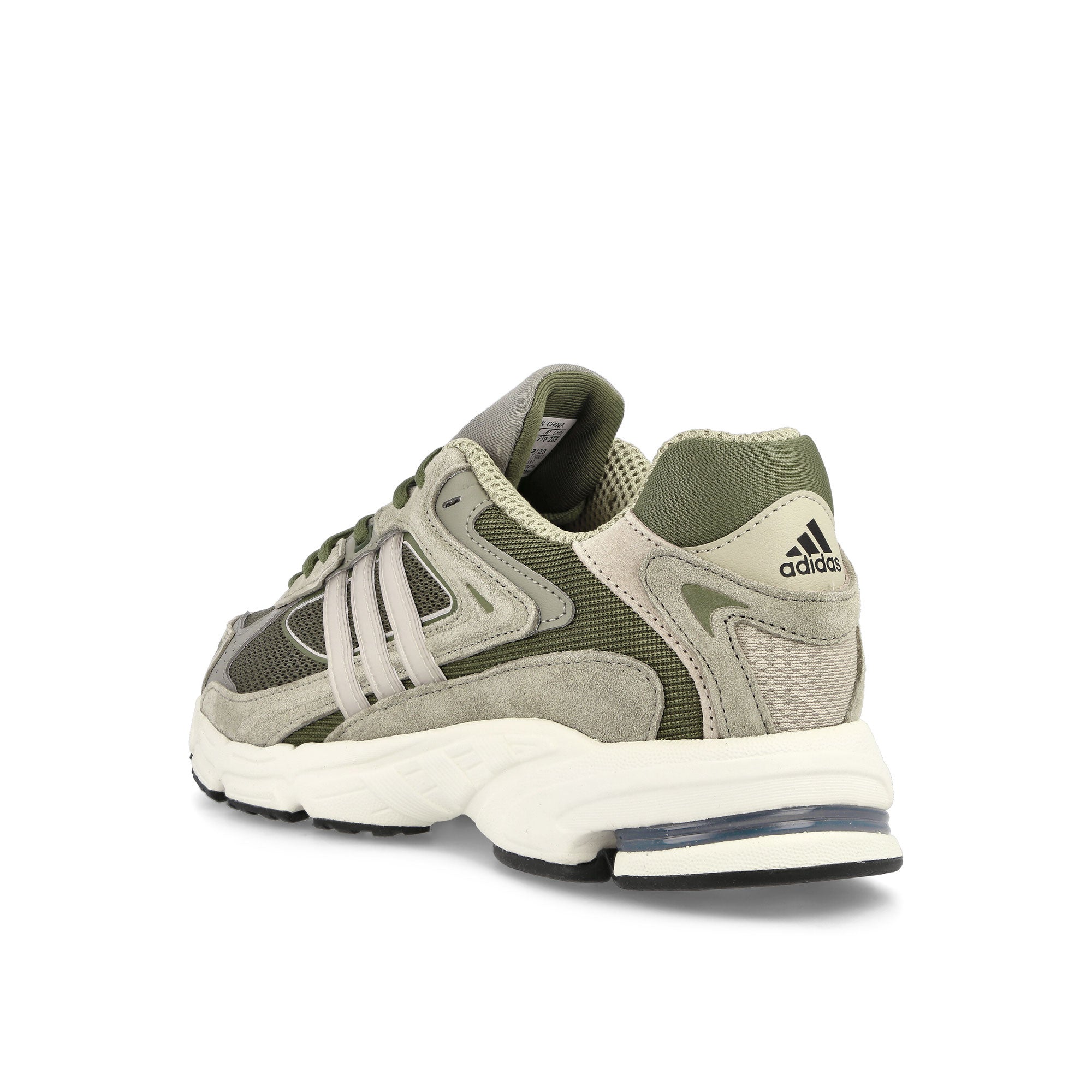 adidas Response CL Silver Pepple / Wonder Beige / Focus Olive Sneakers Material | Overkill