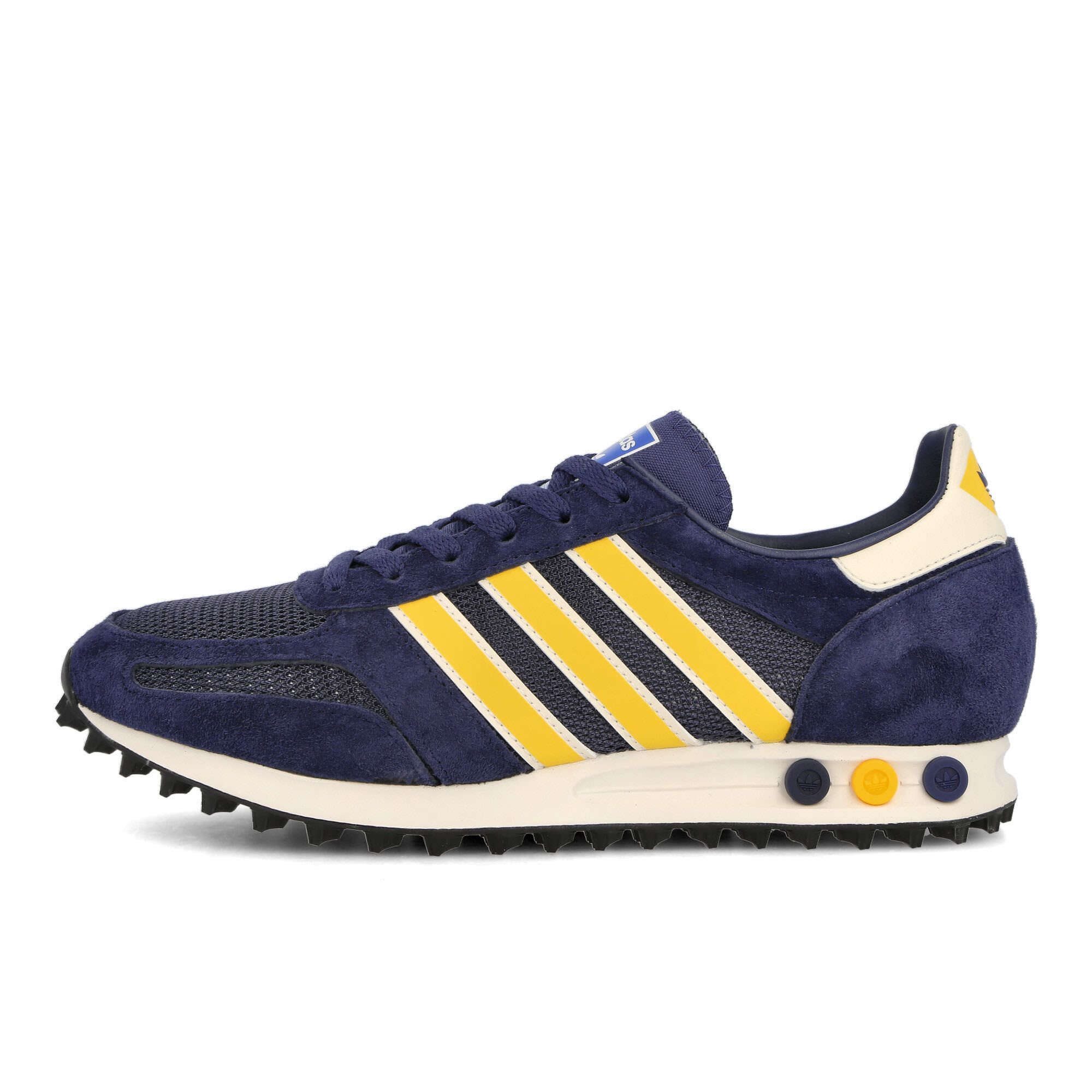 adidas LA Trainer S Night Indigo-Crew Yellow-Chalk White Low Top Sneakers ID4632 | Overkill